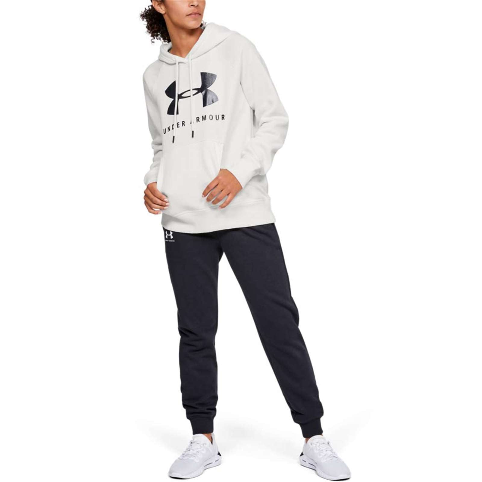Under Armour Women Rival Fleece Sportstyle Graphic Hoodie