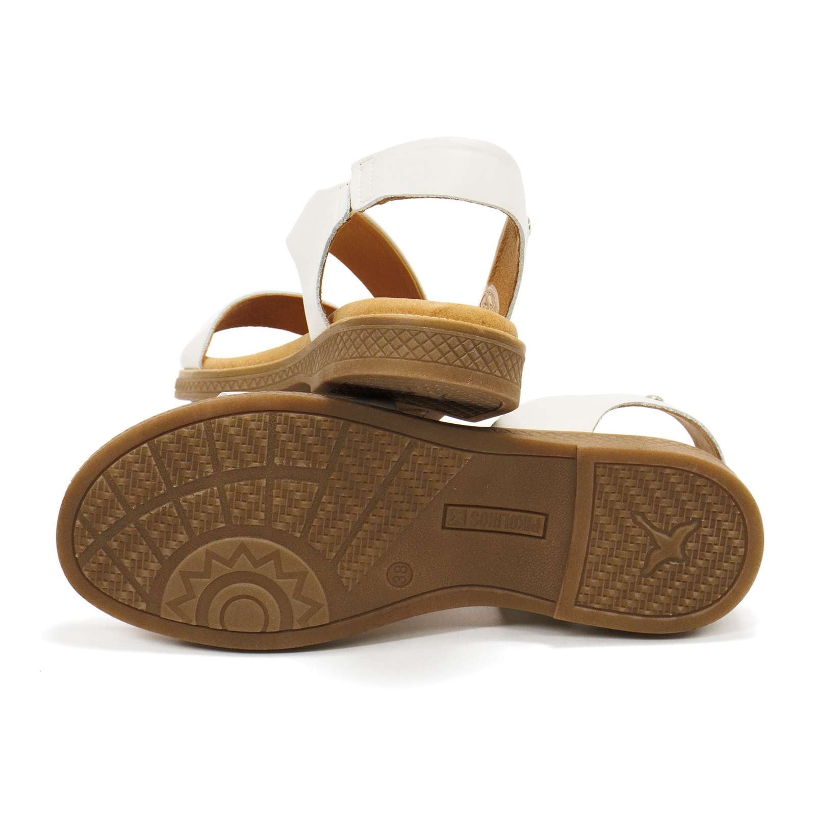 Pikolinos Women Moraira Leather Flat Sandals