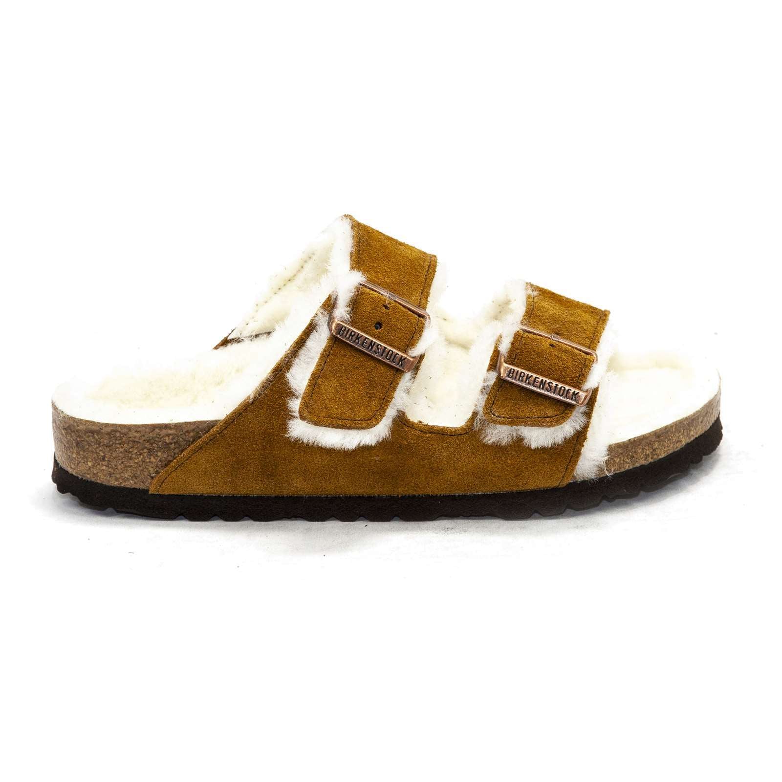 Birkenstock Men Arizona Shearling Sandals