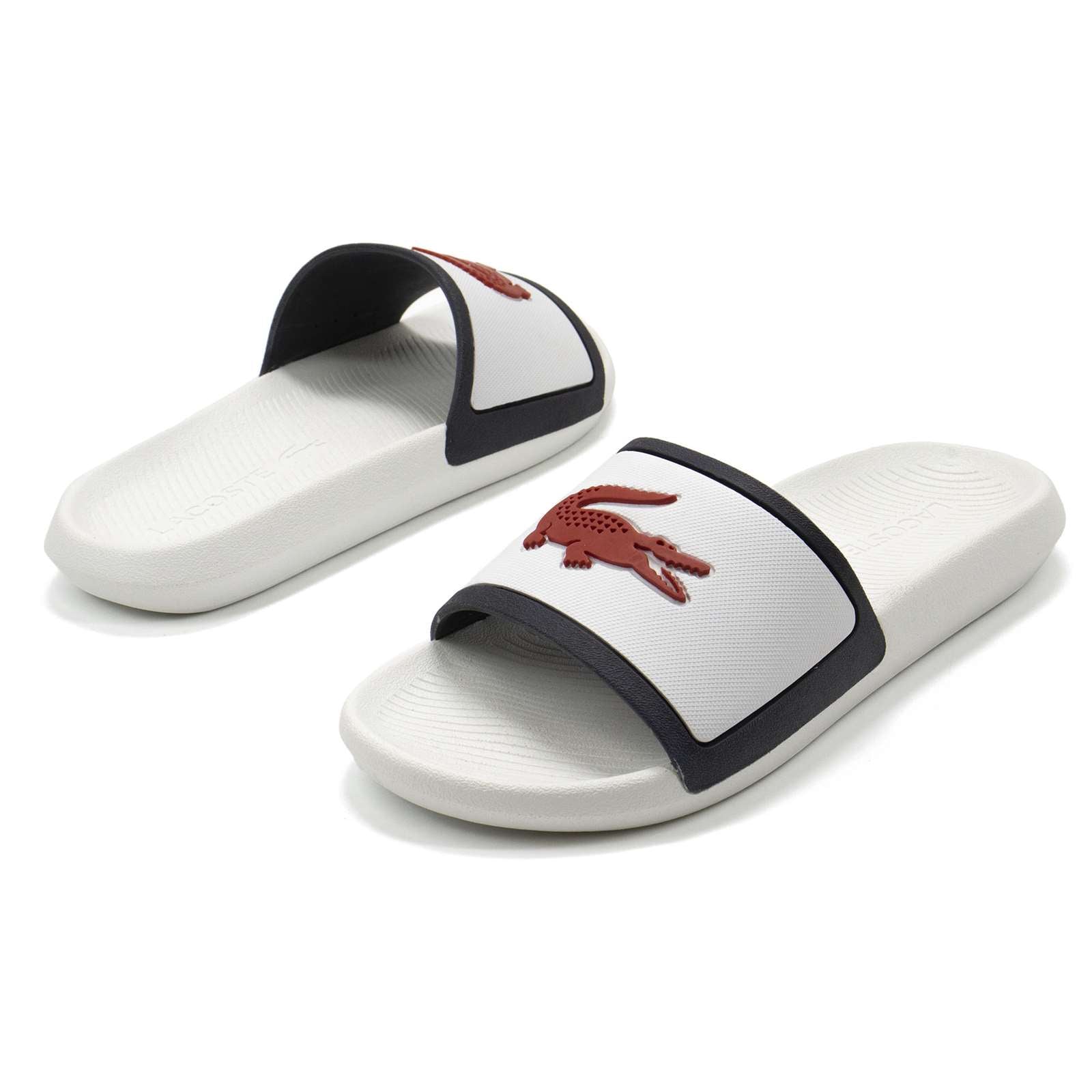 Lacoste Women Croco Slide Sandals