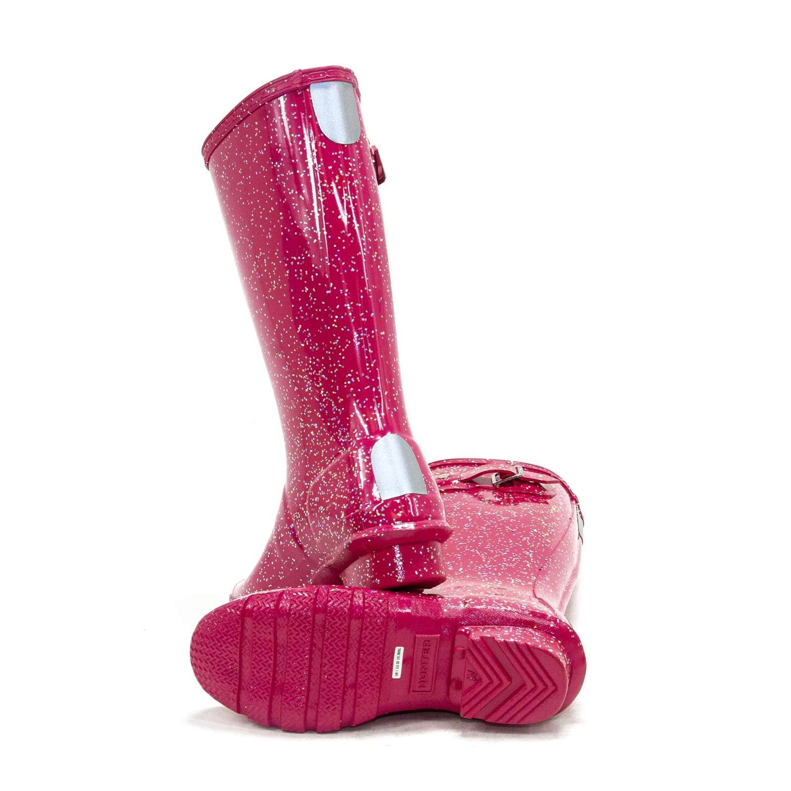 Hunter Boy Big Kids Original Giant Glitter Rain Boots