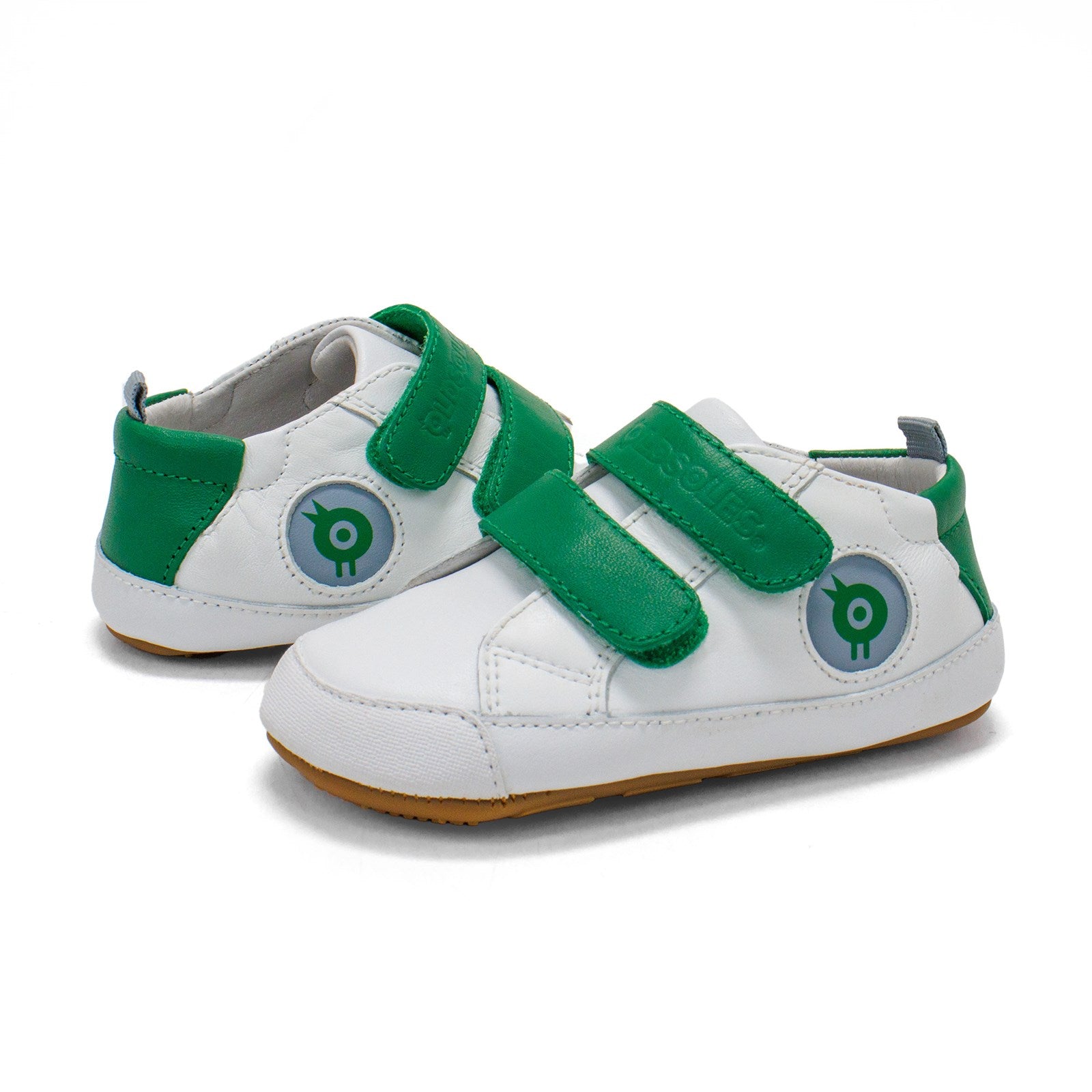 Old Soles Toddler Badge Bub Casual Shoes With Double Hook And Loop Closure