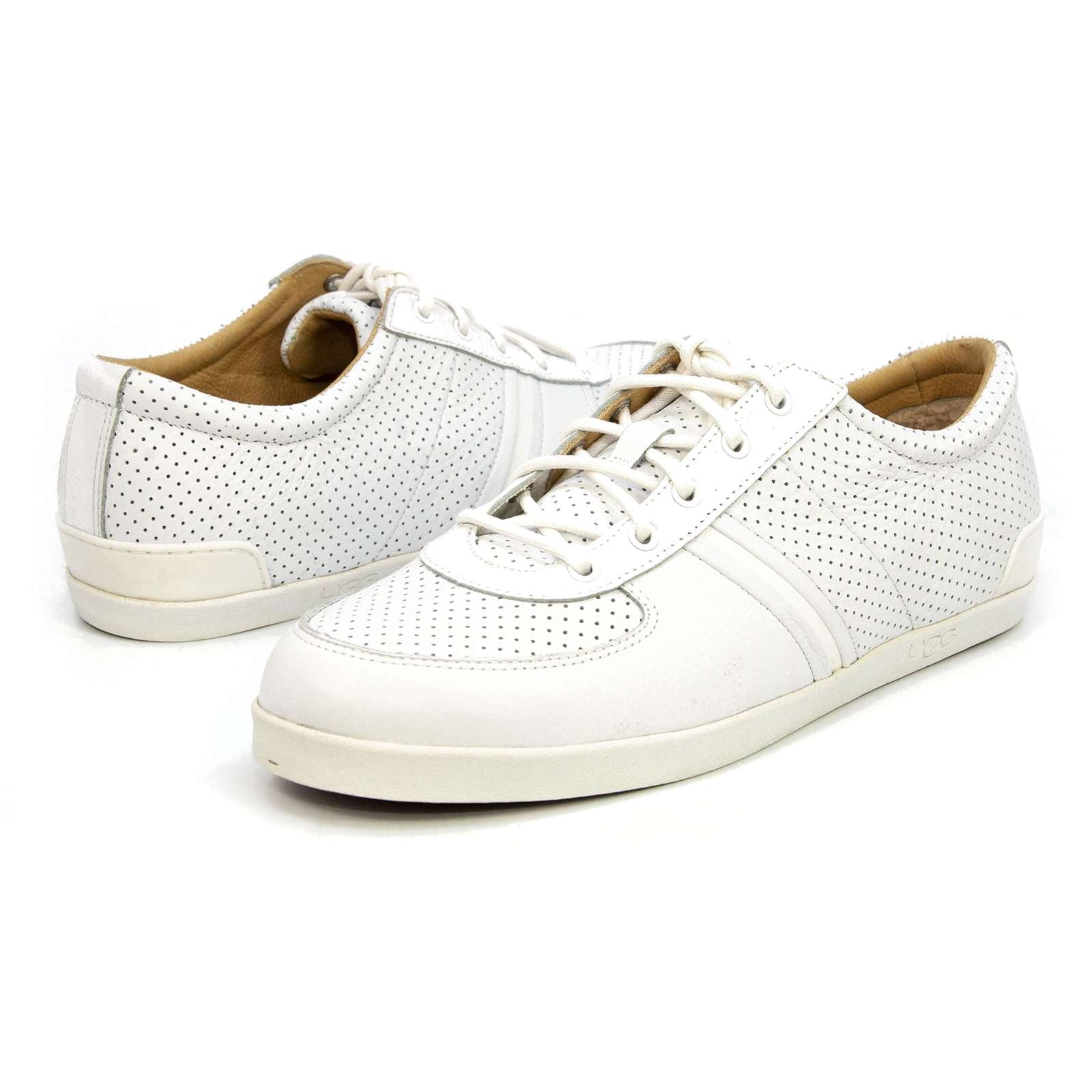 Ugg Men Brook-Lin Perforated Leather Sneaker