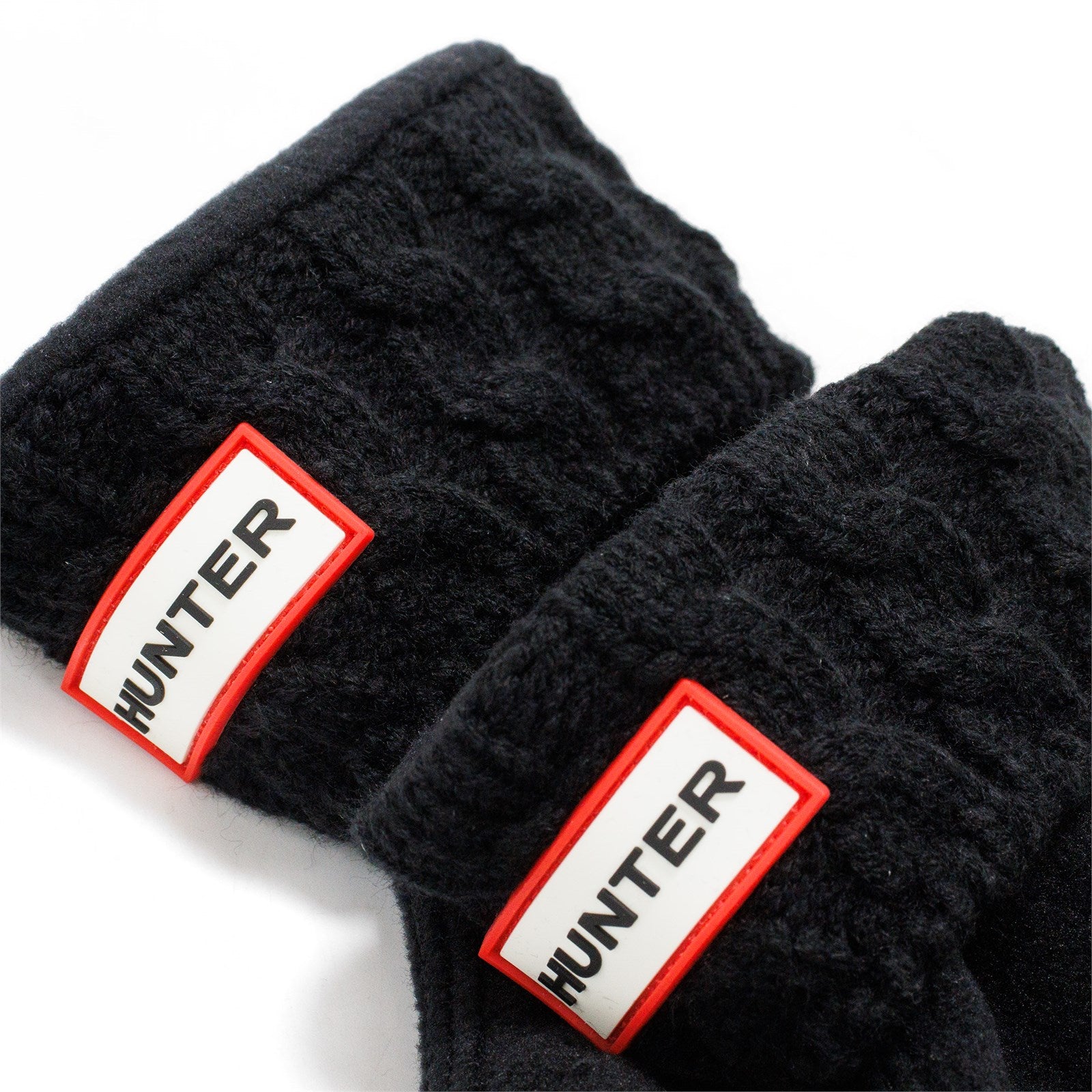 Hunter Boy Kids 6Stitch Cable Knitted Cuff Boot Socks