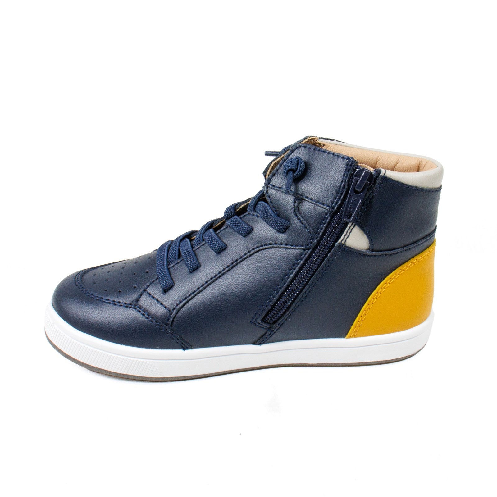 Old Soles Boy Star Tracker High-Top Lace-Up Casual Shoes