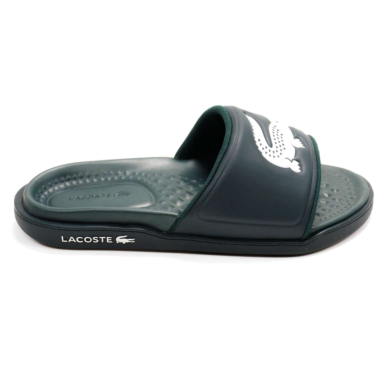 Lacoste Men Croco Dualiste 0922 1 Slide Sandals