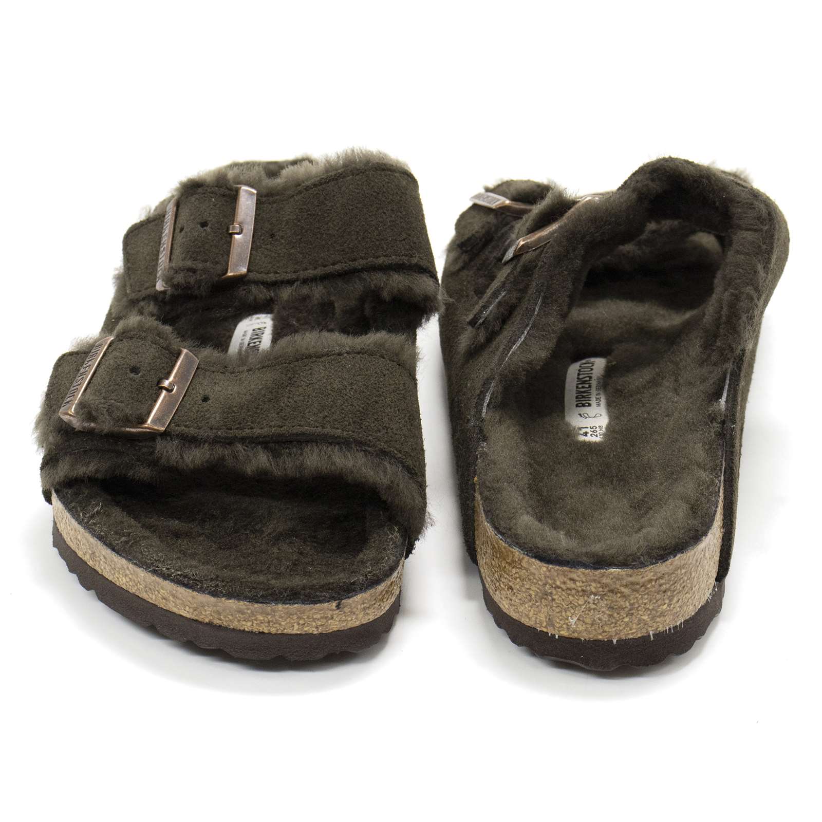 Birkenstock Men Arizona Shearling Sandals