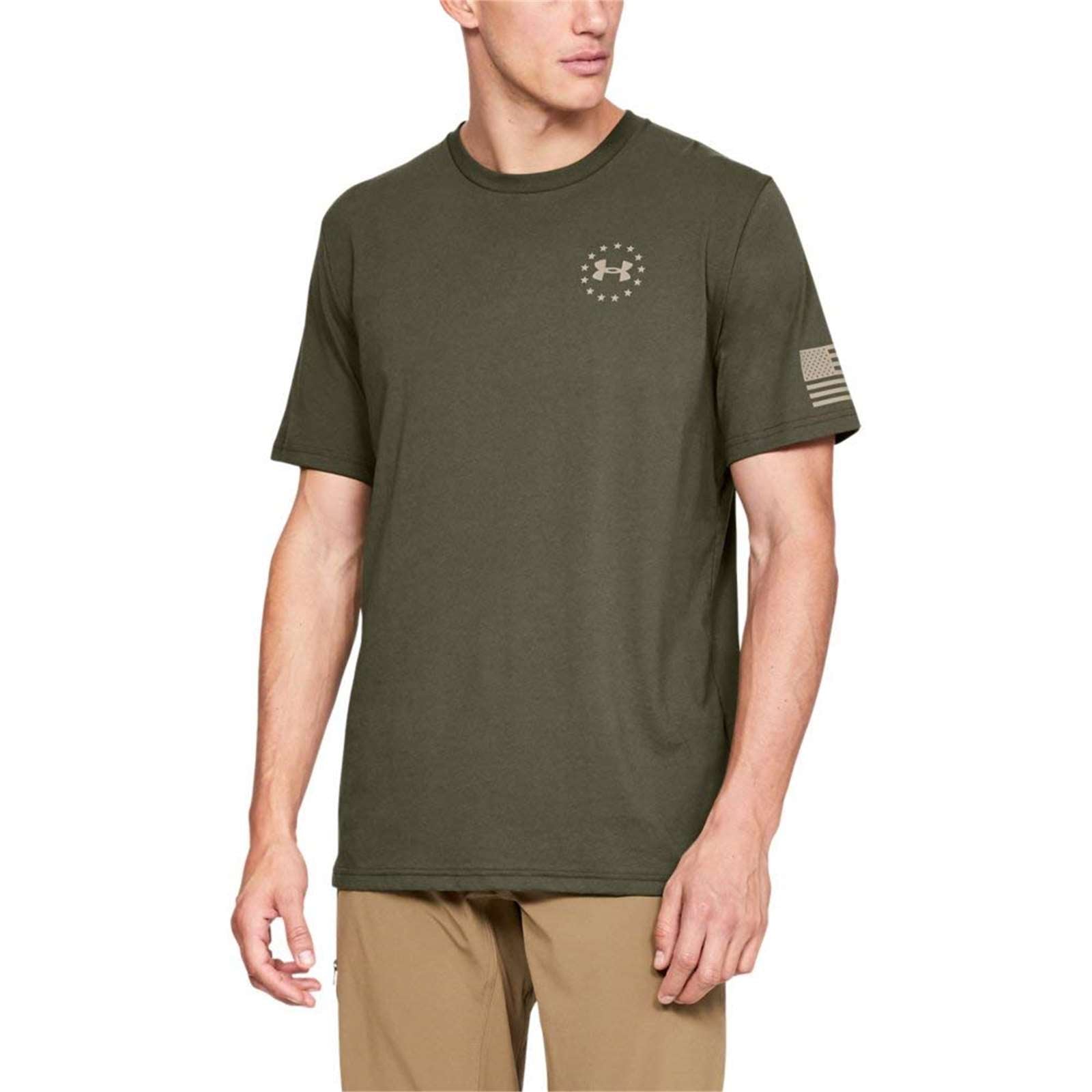 Under Armour Men Freedom Logo Tactical Graphic T-Shirt