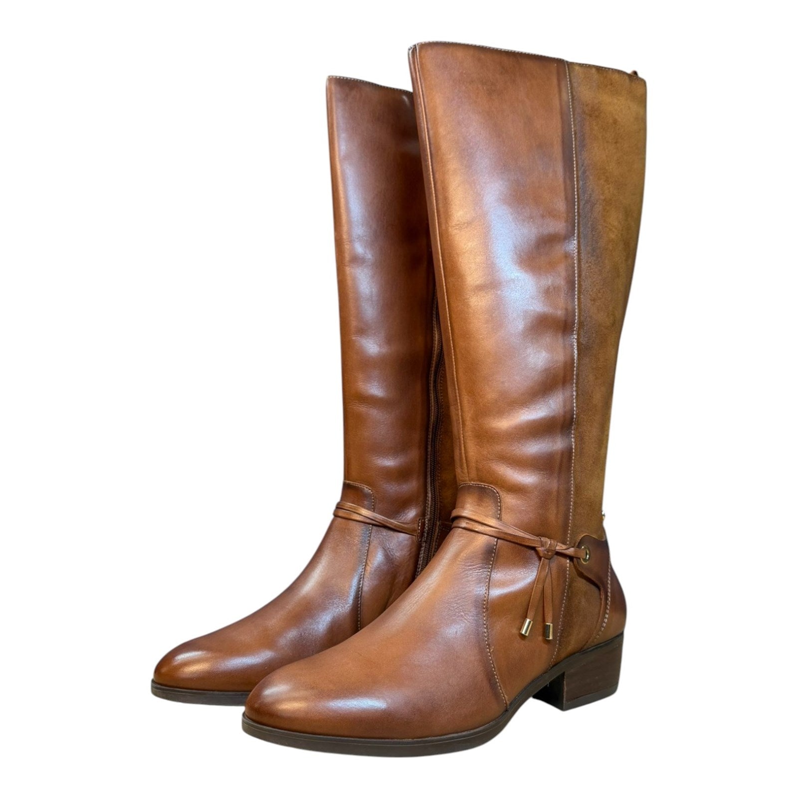 Pikolinos Women Daroca Tall Boots With Extra Wide Shaft