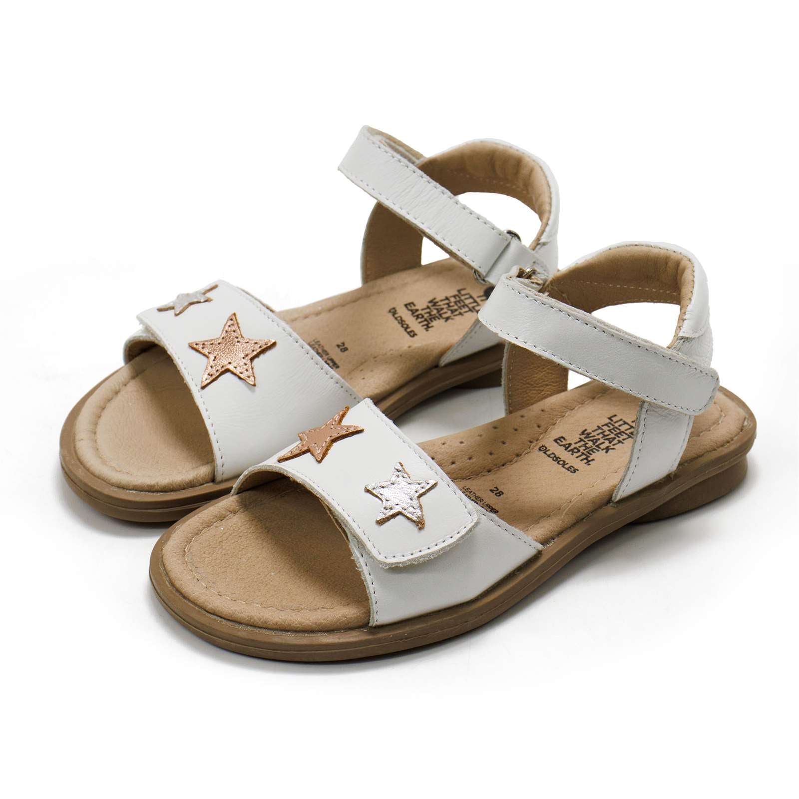 Old Soles Toddler Dazzle Adjustable Leather Sandals