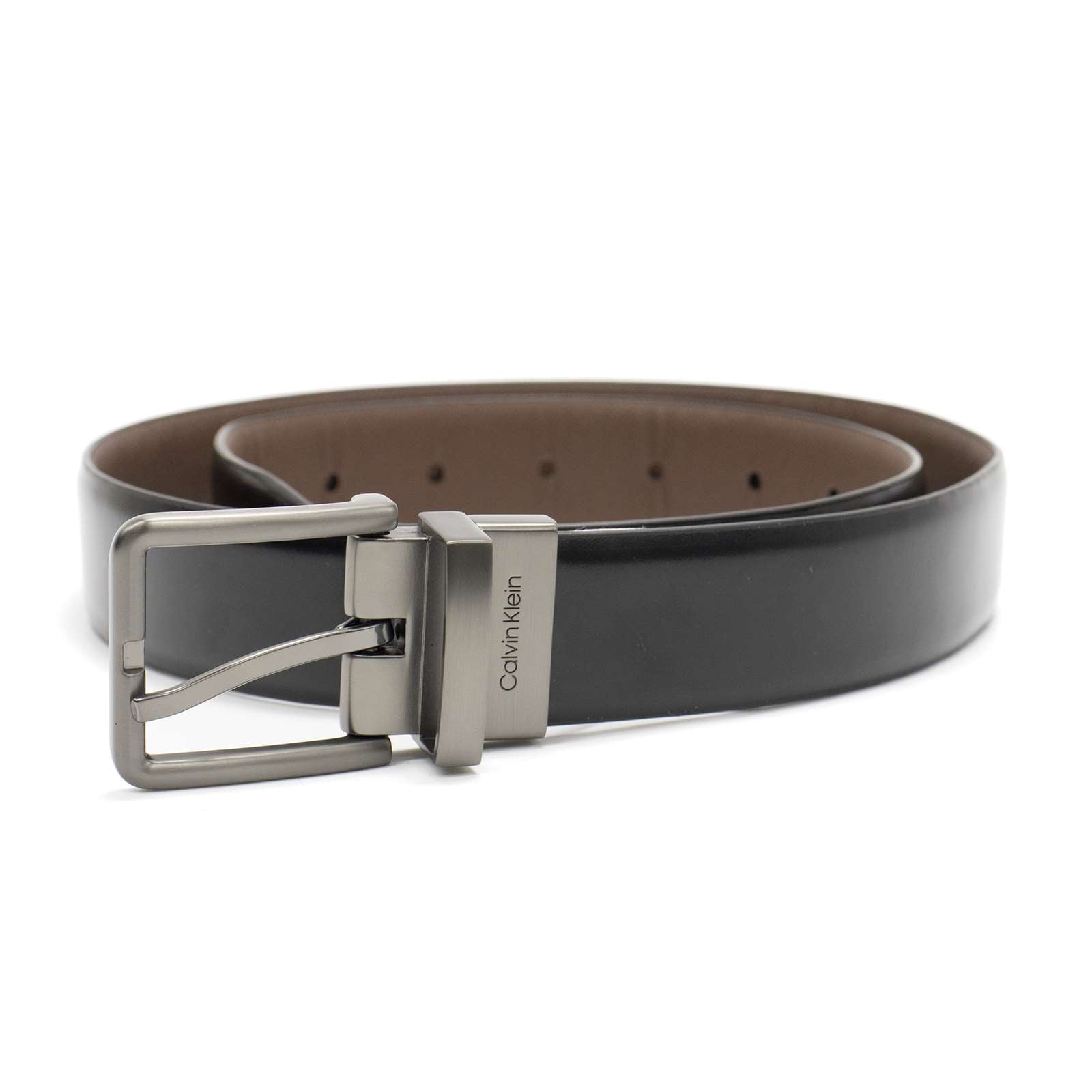 Calvin Klein Men Reversible Leather Belt 2 Piece Set