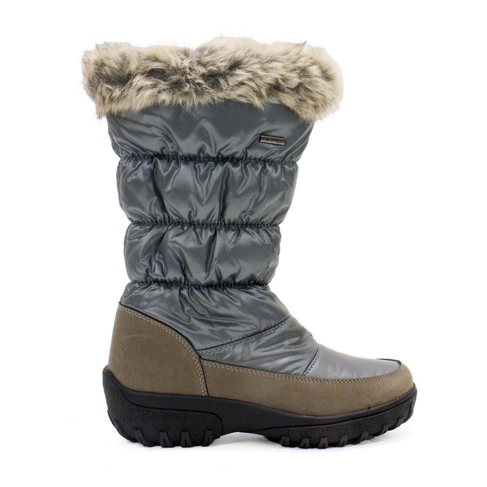 Flexus Women Vanish Faux Fur Cuff Winter Boot
