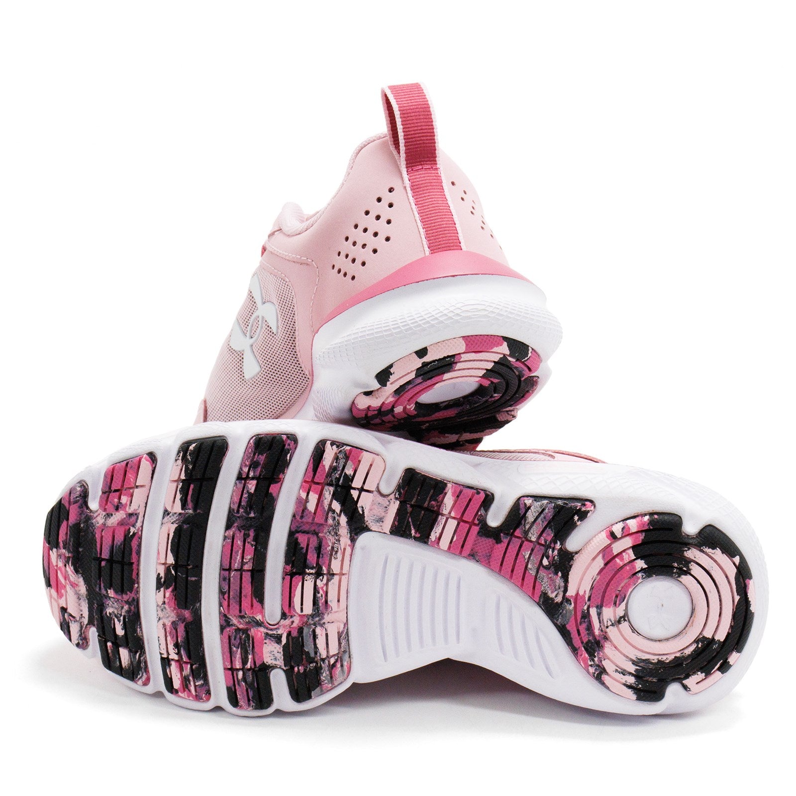 Under Armour Women Charged Assert 9 Marble Wide Running Shoes