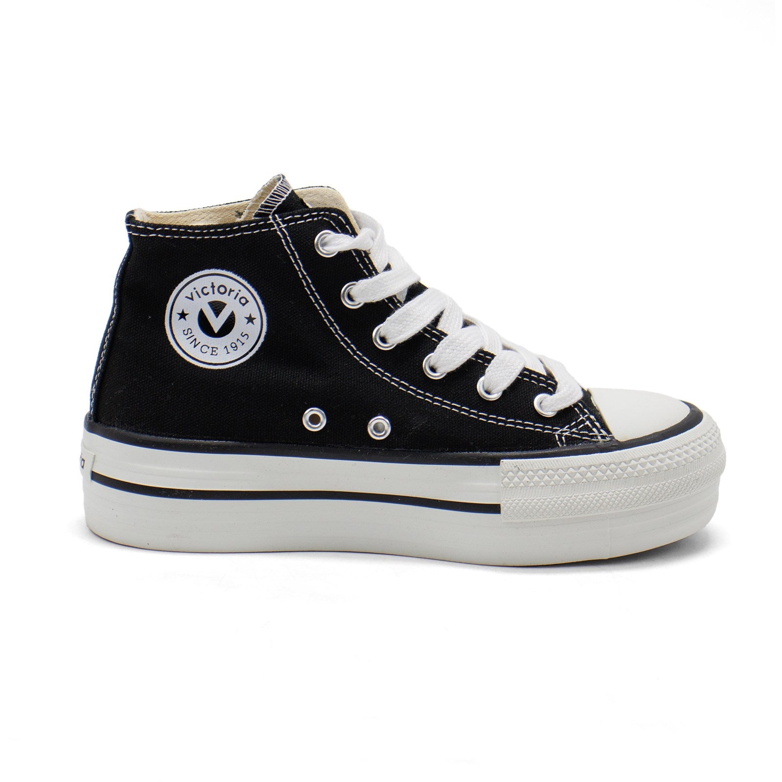 Victoria Girl Tribu Canvas High-Top Platform Trainers