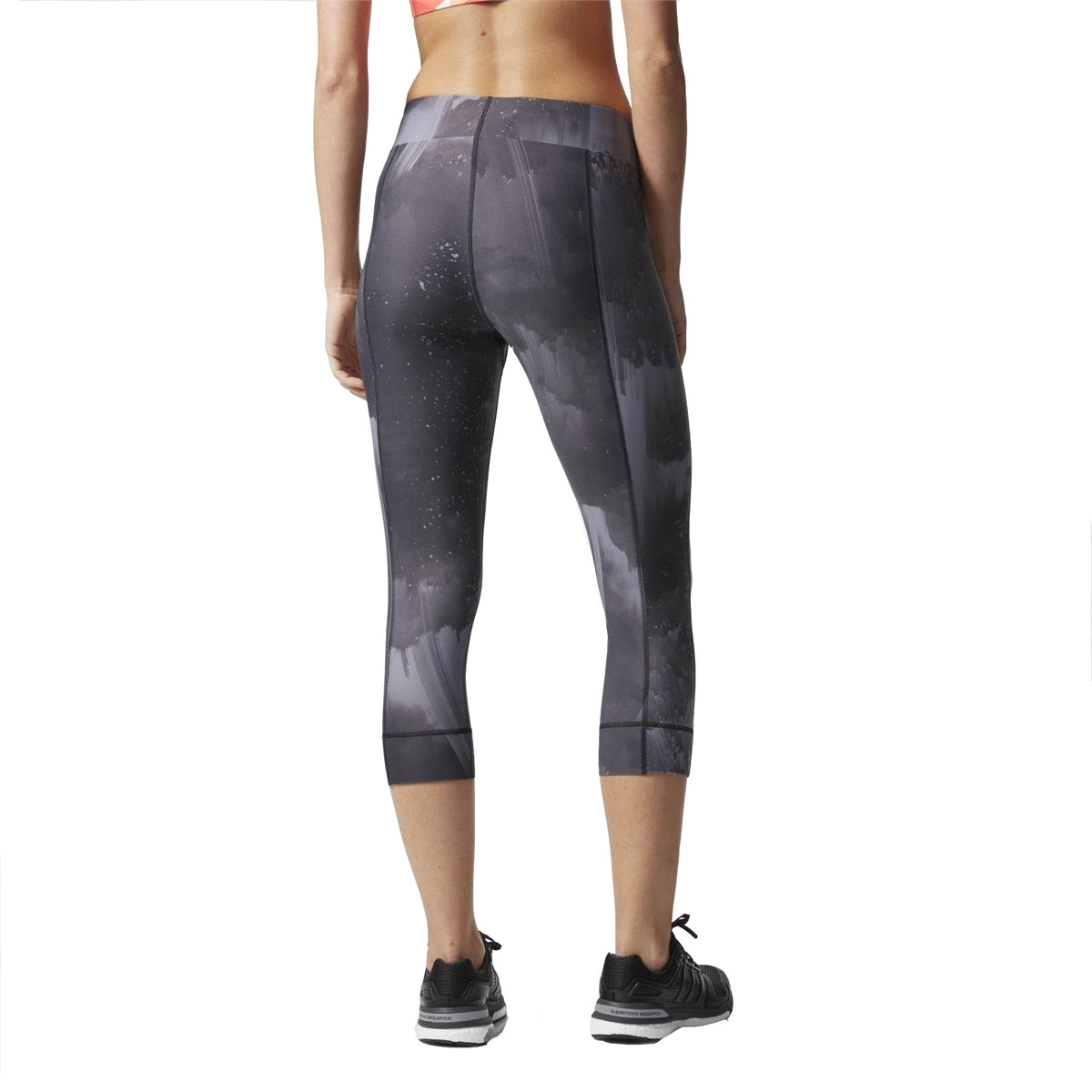 Adidas Women Running Response Printed 3/4 Tights