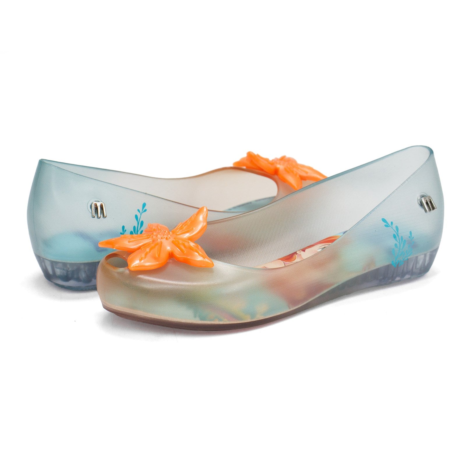 Mini Melissa Girl Ultragirl + Little Mermaid Flats