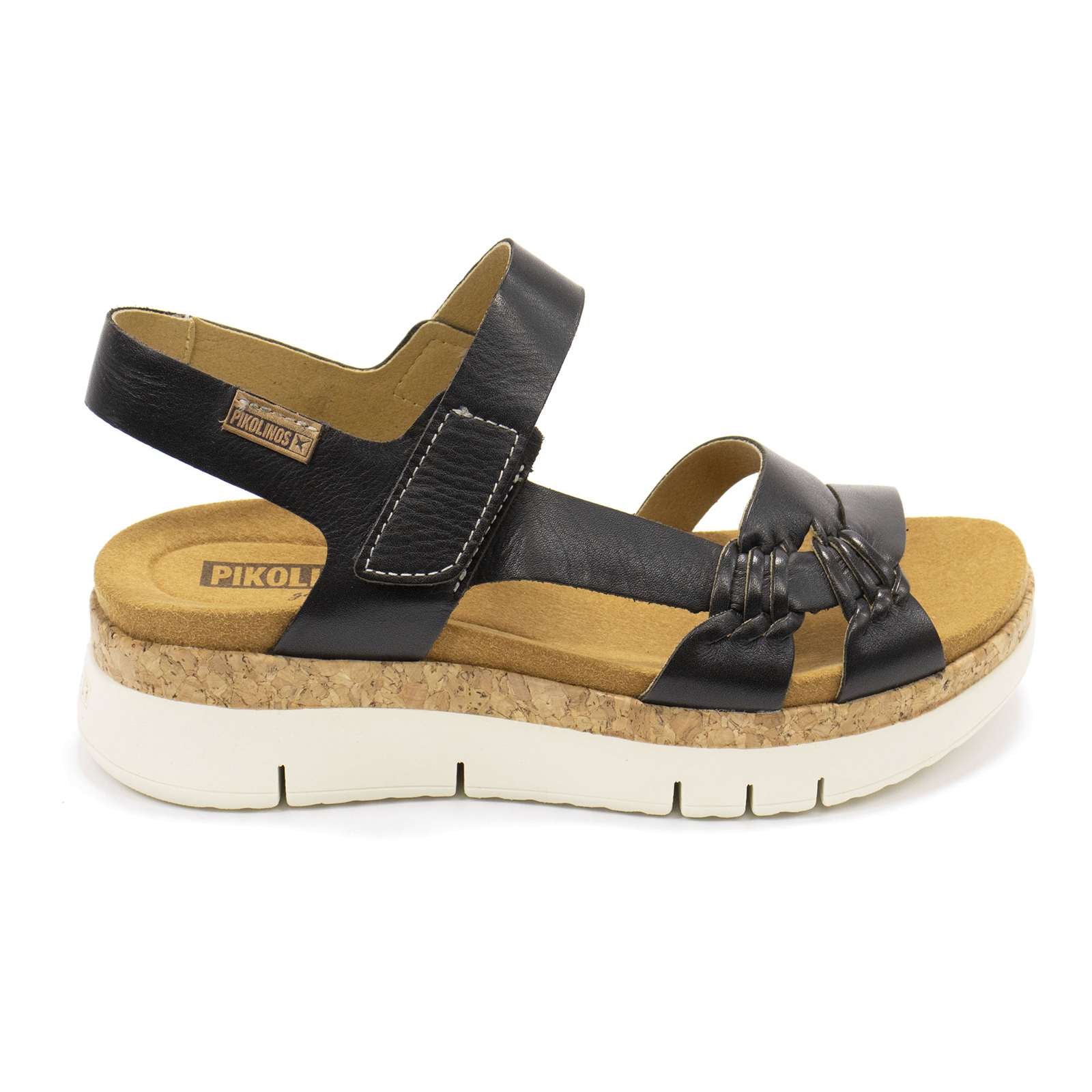 Pikolinos Women Palma W4n Leather Wedge Sandals