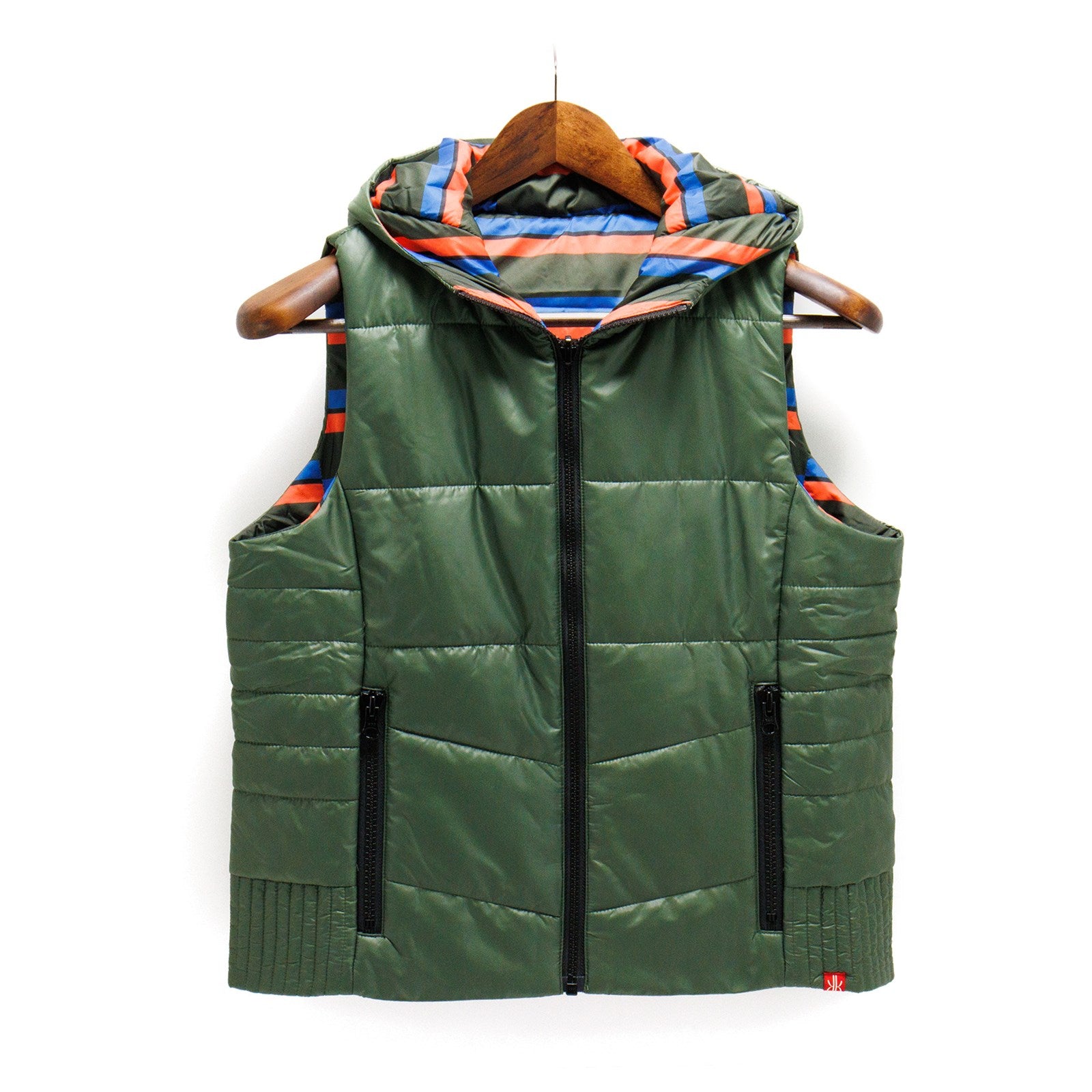 Krimson Klover Women Vesta Reversible Hooded Vest