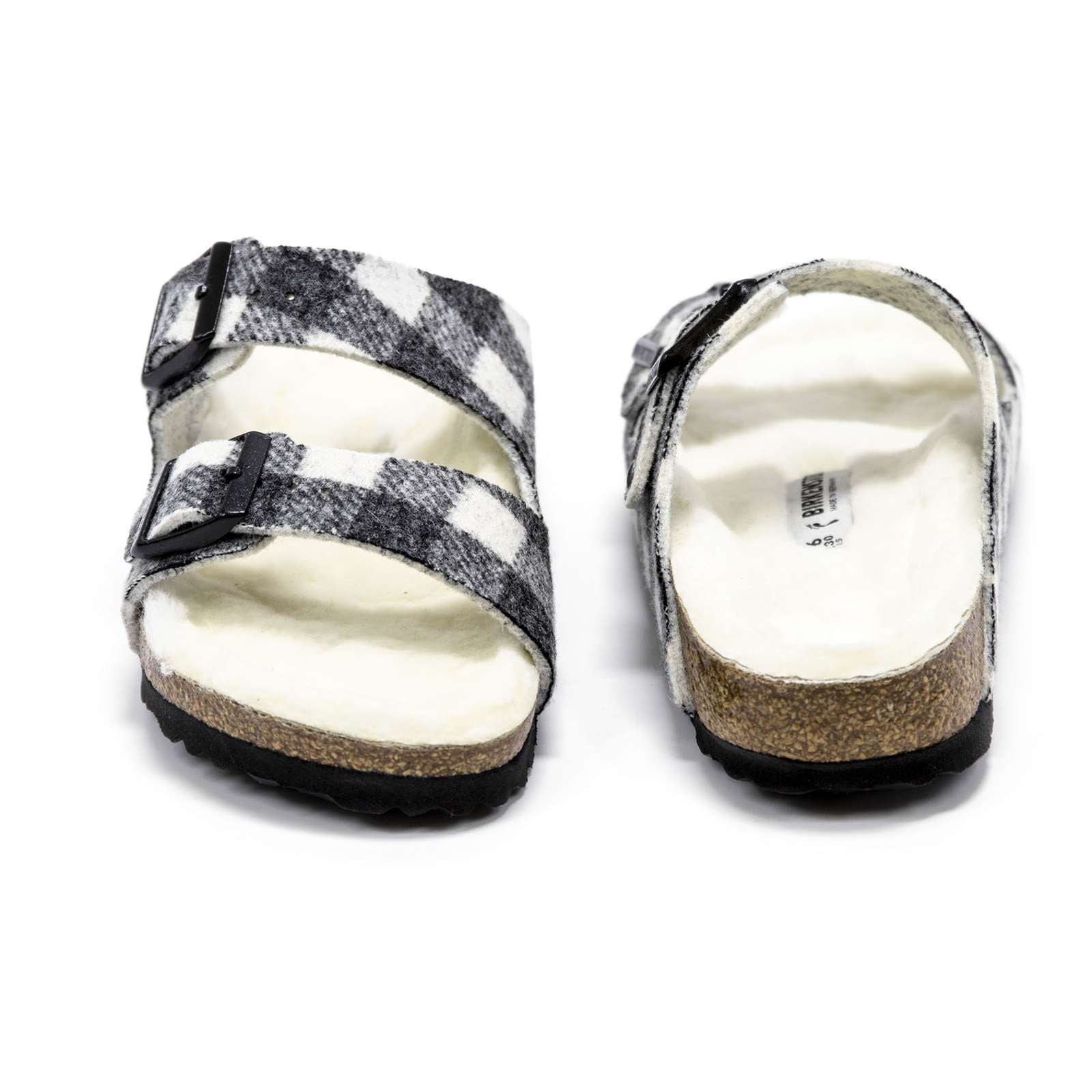 Birkenstock Men Arizona Rivet Wool Felt Sandals