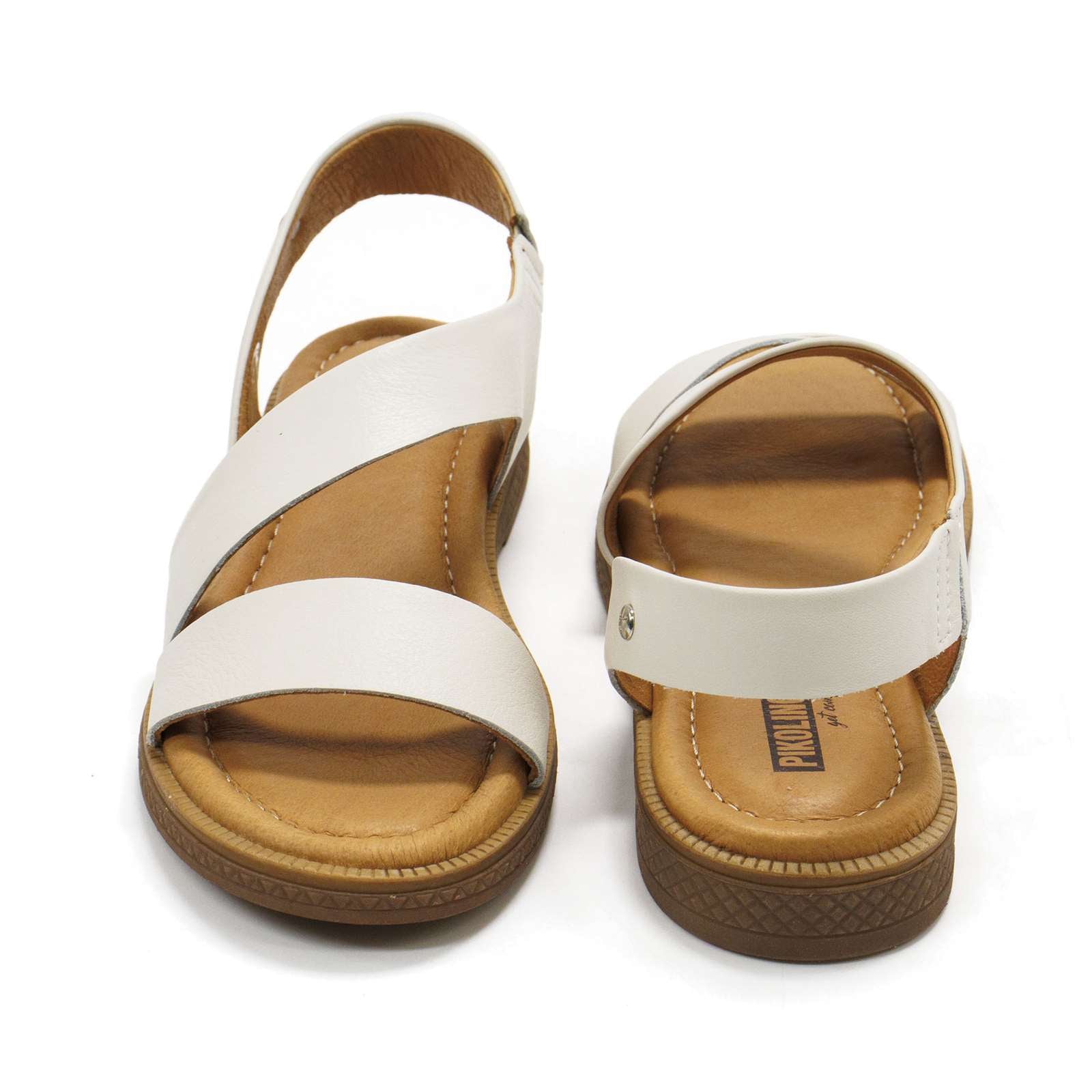 Pikolinos Women Moraira Leather Flat Sandals