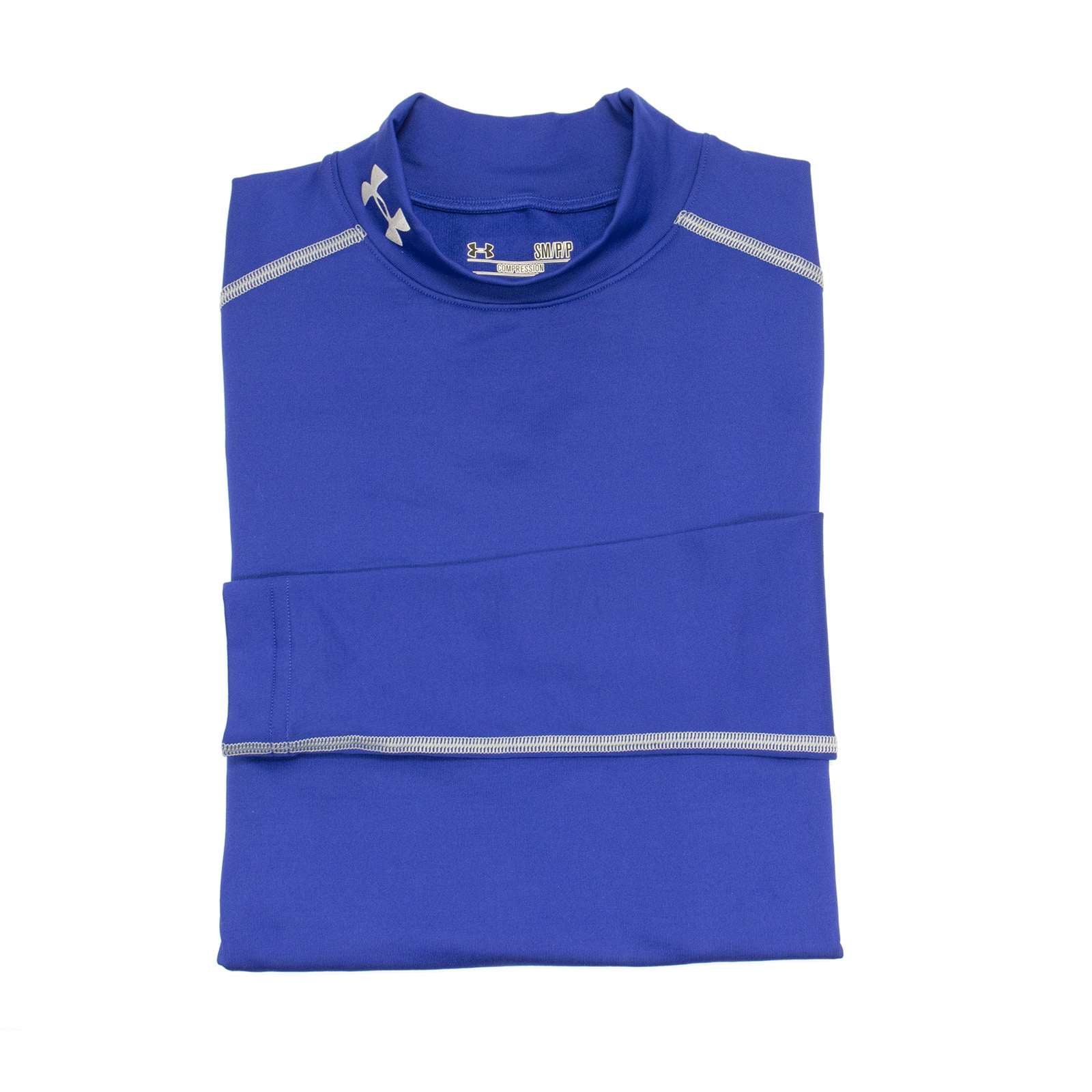 Under Armour Men Coldgear Armour Compression Mock Long-Sleeve Tshirt