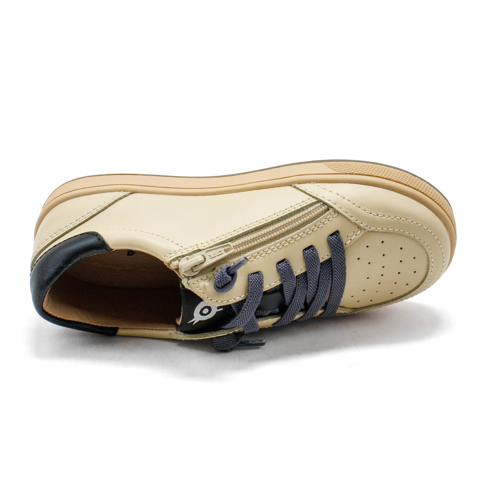 Old Soles Boy Platinum Runner Low Top Sneaker