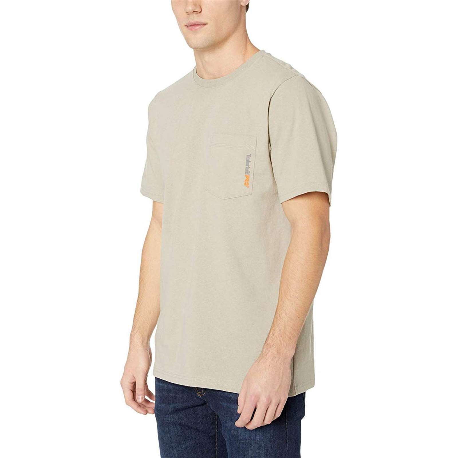 Timberland Pro Men Base Plate Blended Short Sleeve T-Shirt
