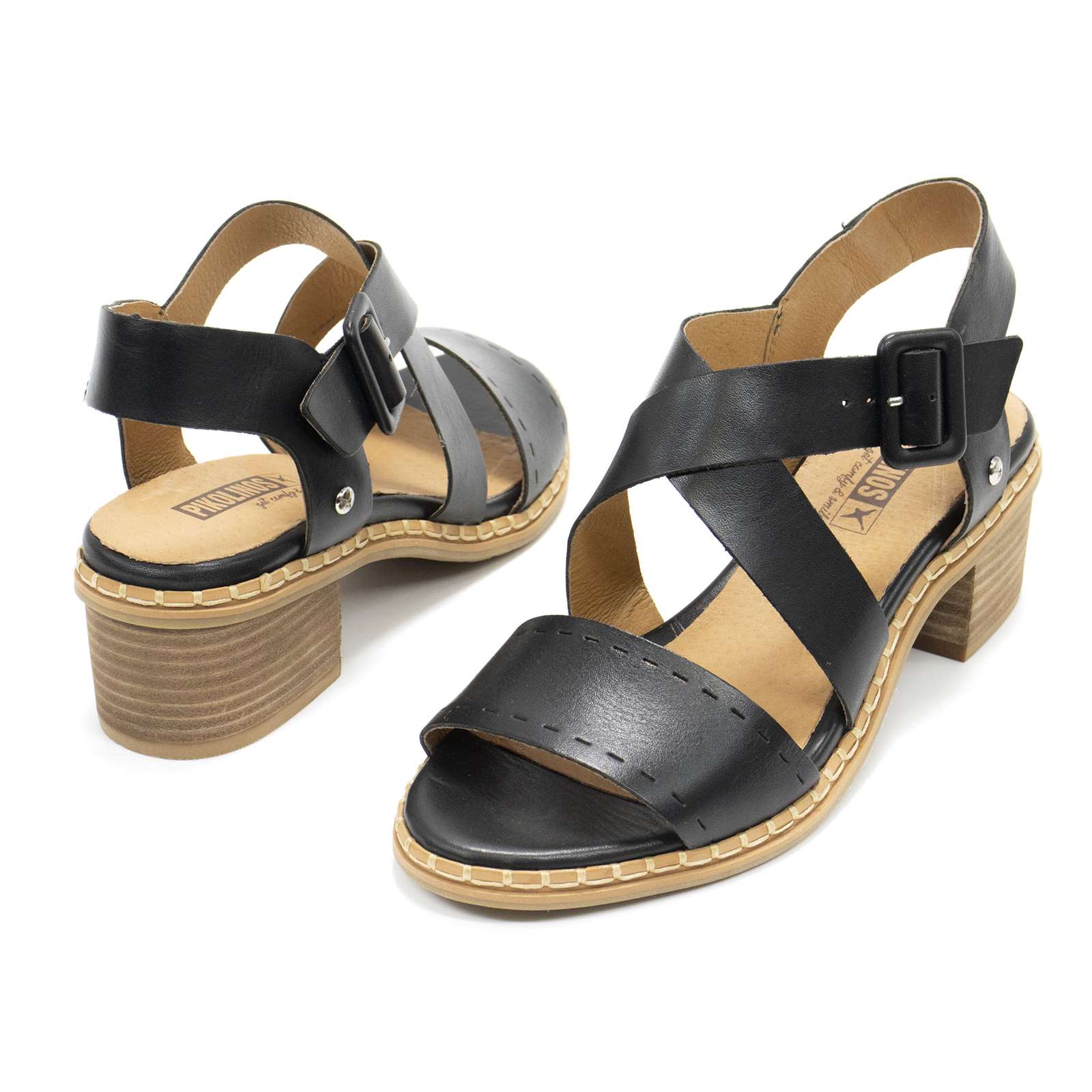 Pikolinos Women Blanes Block Heel Sandals