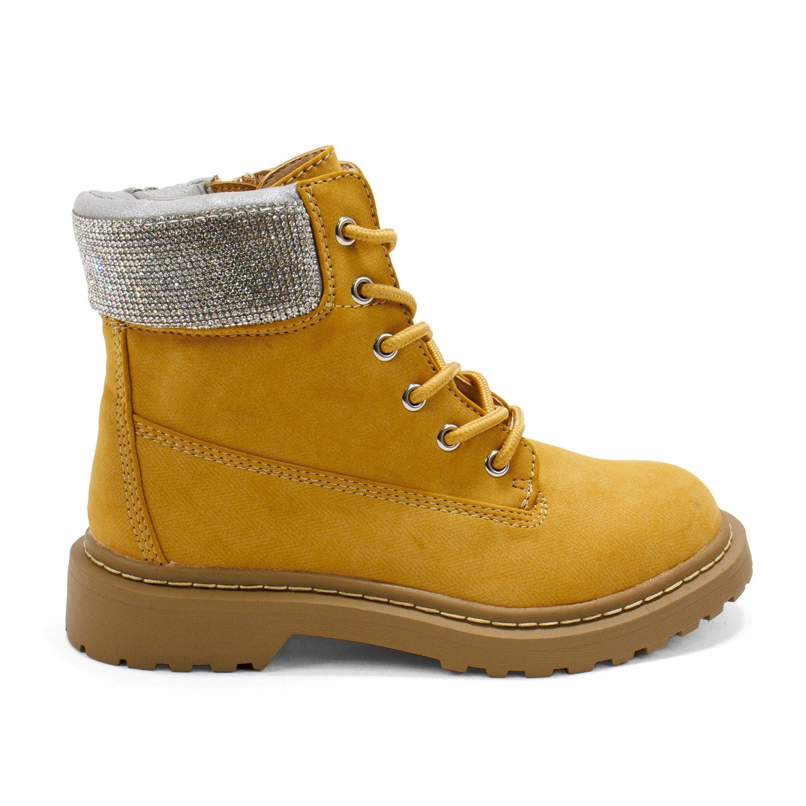 Wild Pair Women Riiver Lace-Up Lug Sole Boots