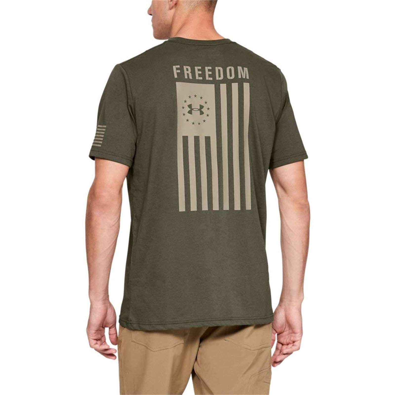 Under Armour Men Freedom Logo Tactical Graphic T-Shirt