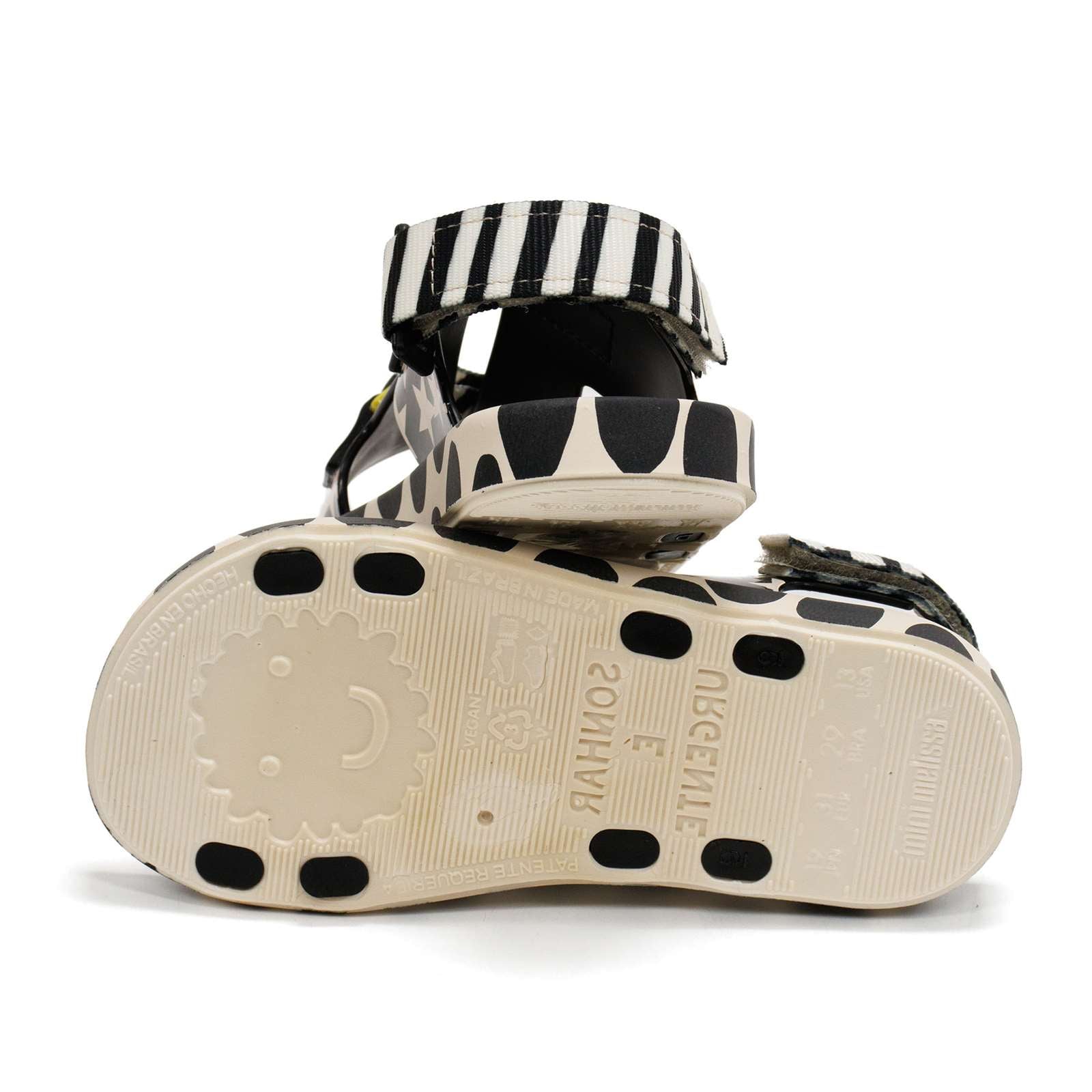 Mini Melissa Girl Ping Pong Fabula Fashion Sandals