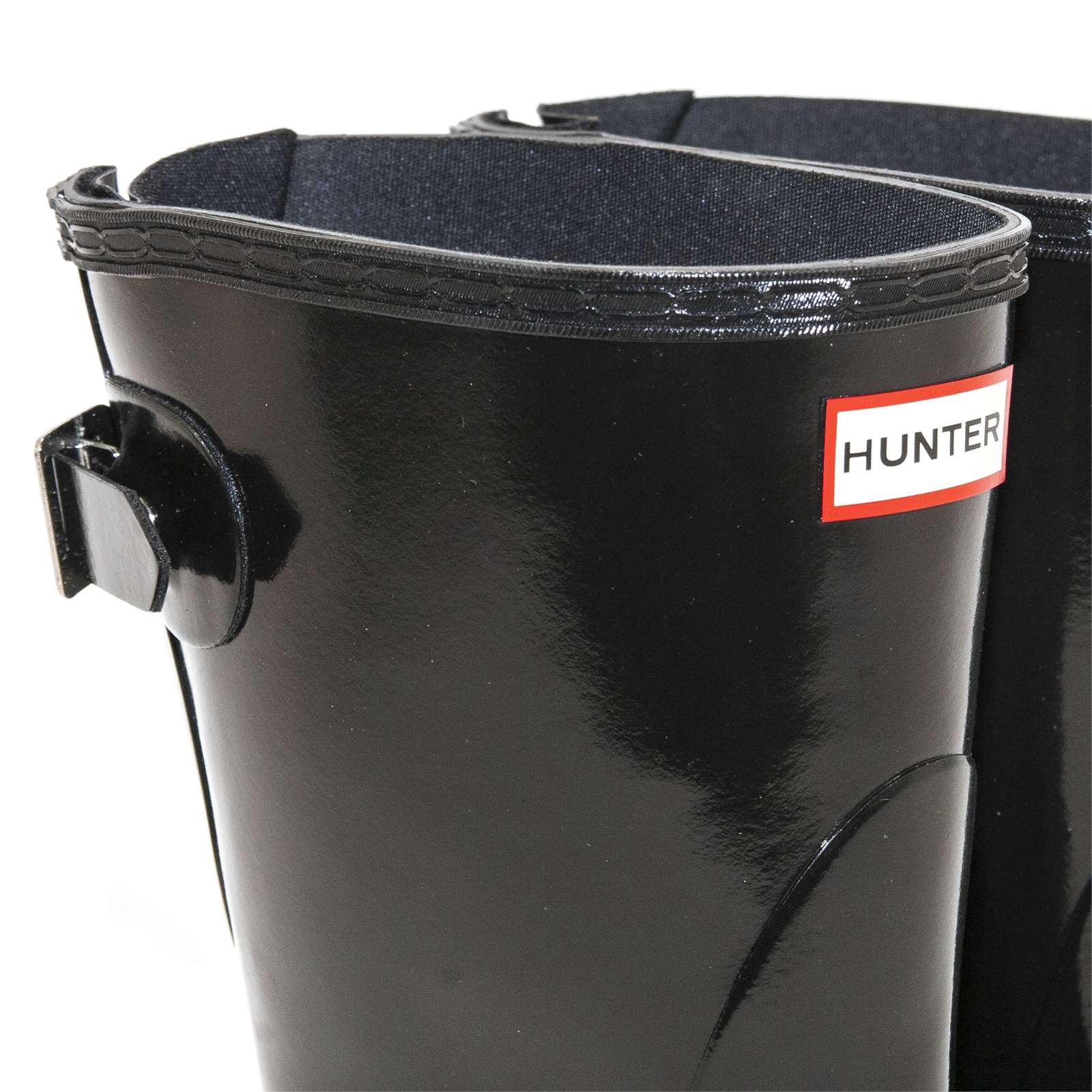 Hunter Women Original Short Back Adjustable Gloss Rain Boots