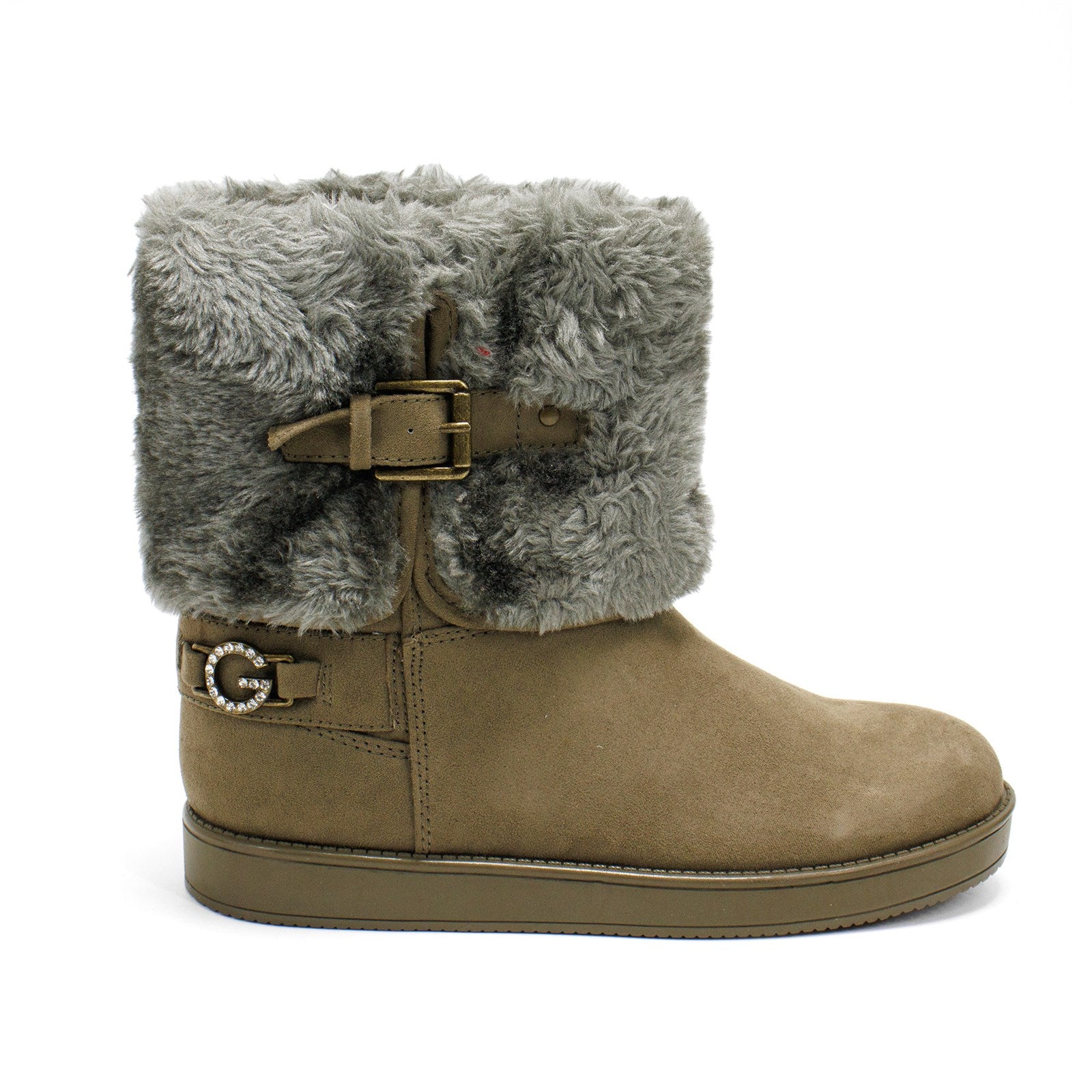 Gbg Women Aleya Faux Fur Ankle Boots