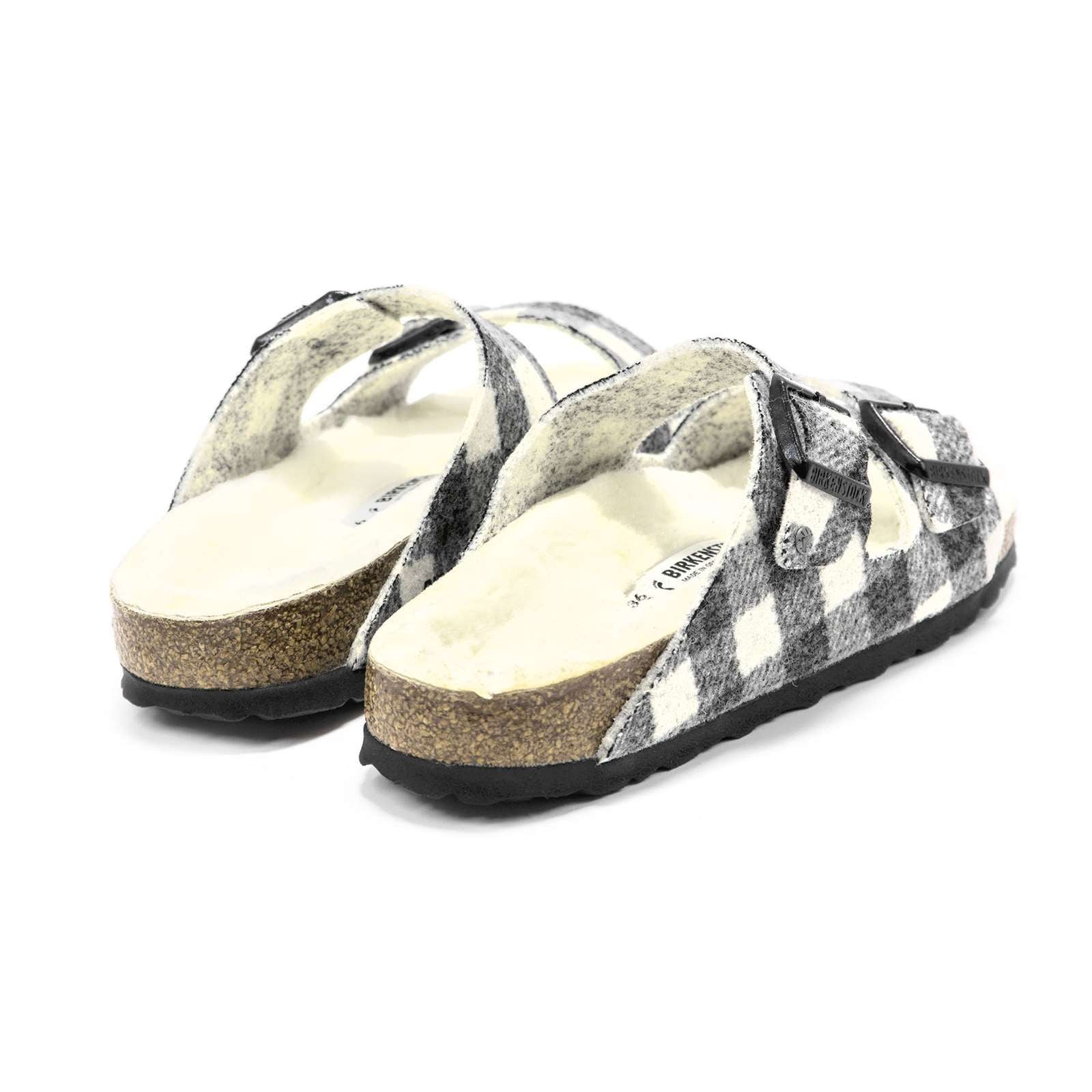 Birkenstock Men Arizona Rivet Wool Felt Sandals