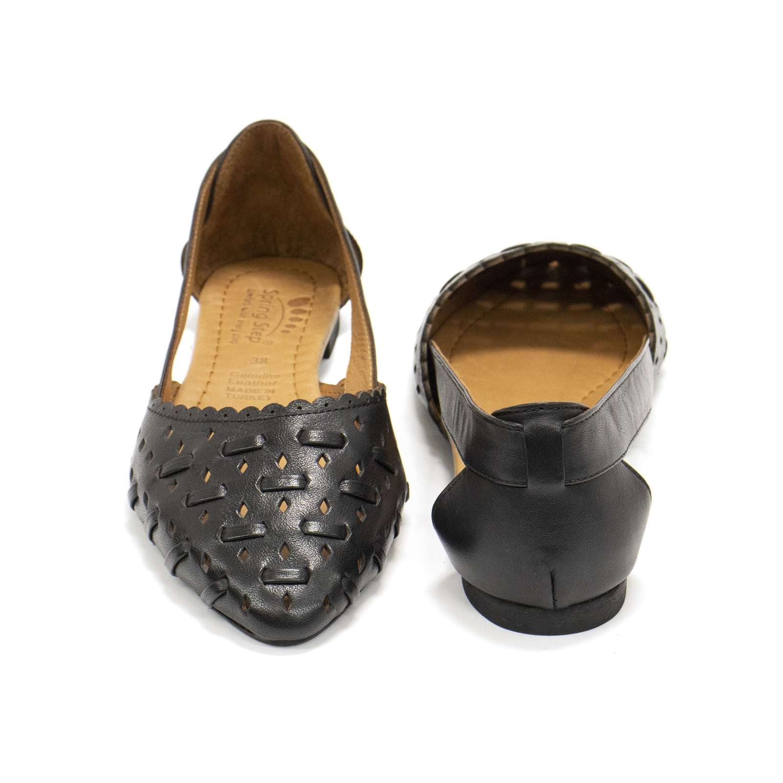 Spring Step Women Delorse Pointed Toe Slip On Flats