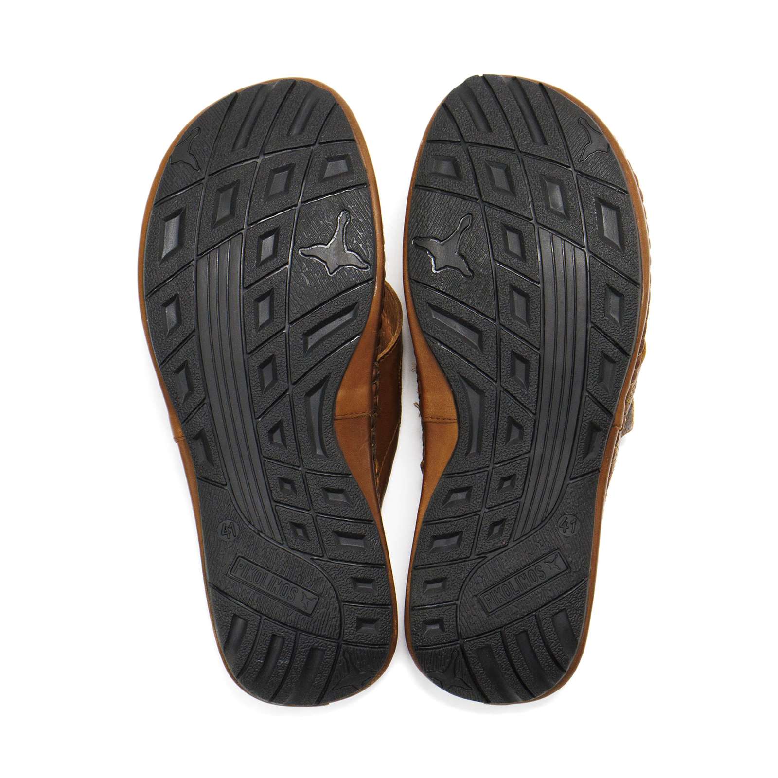 Pikolinos Men Tarifa Leather T-Strap Sandals