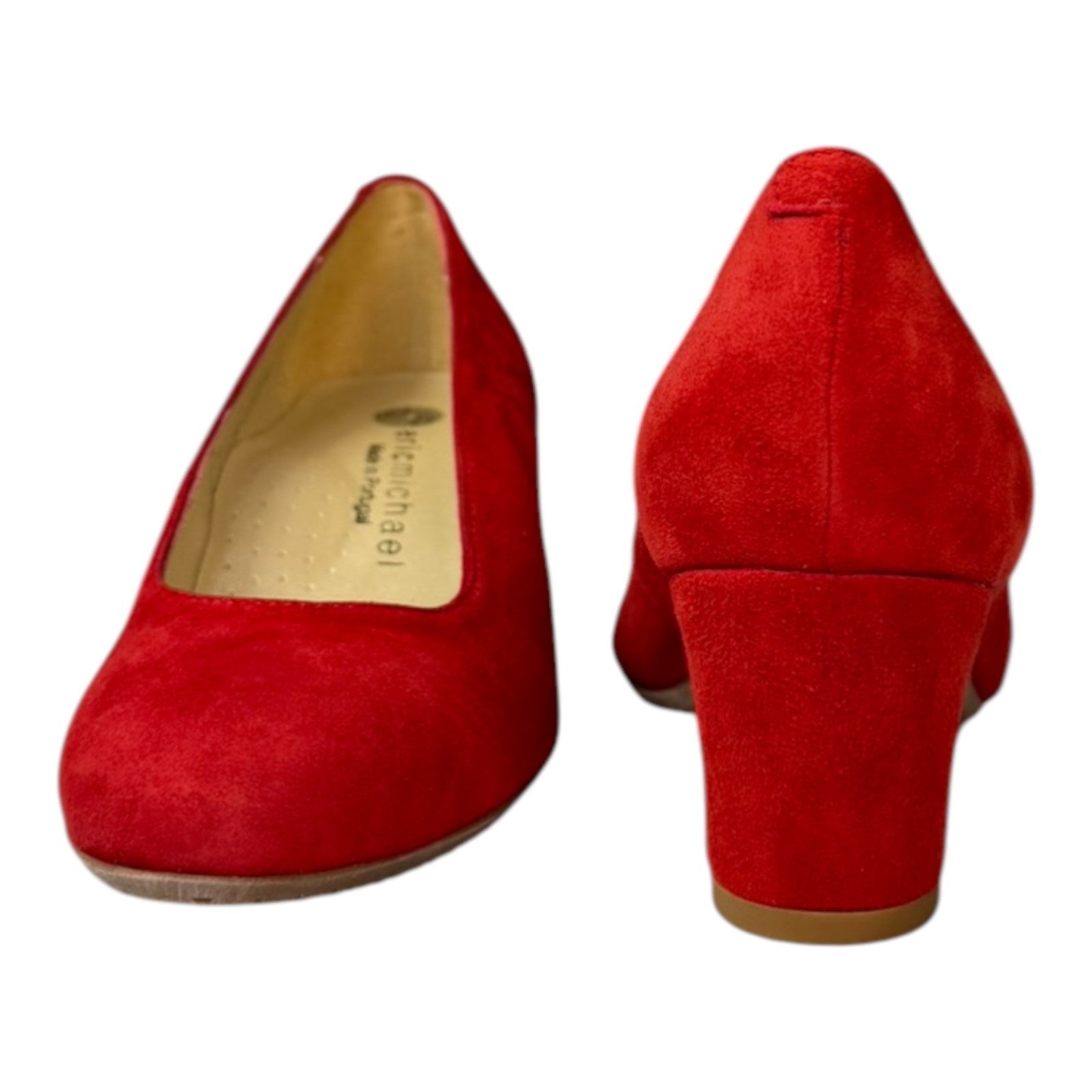 Eric Michael Women Abby Classic Style Suede Heels