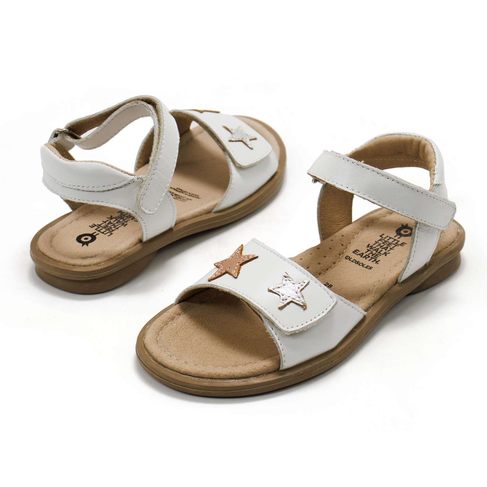 Old Soles Toddler Dazzle Adjustable Leather Sandals