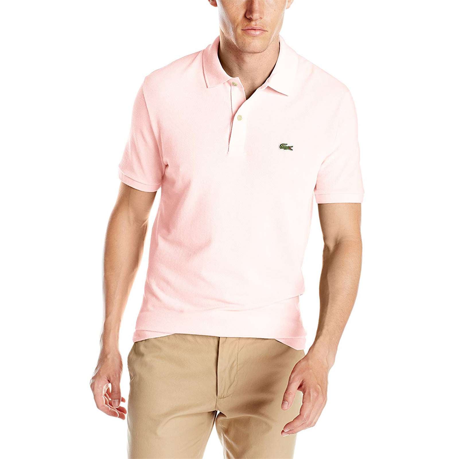 Lacoste Men Classic Pique Slim Fit Short Sleeve Polo