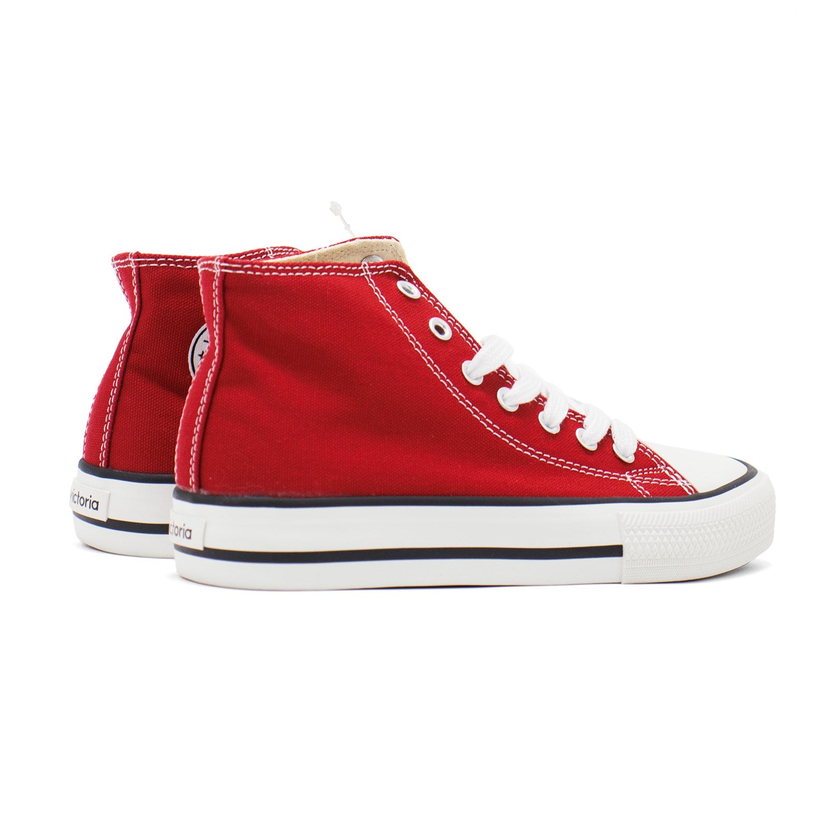 Victoria Boy High-Top Lace-Up Sneakers