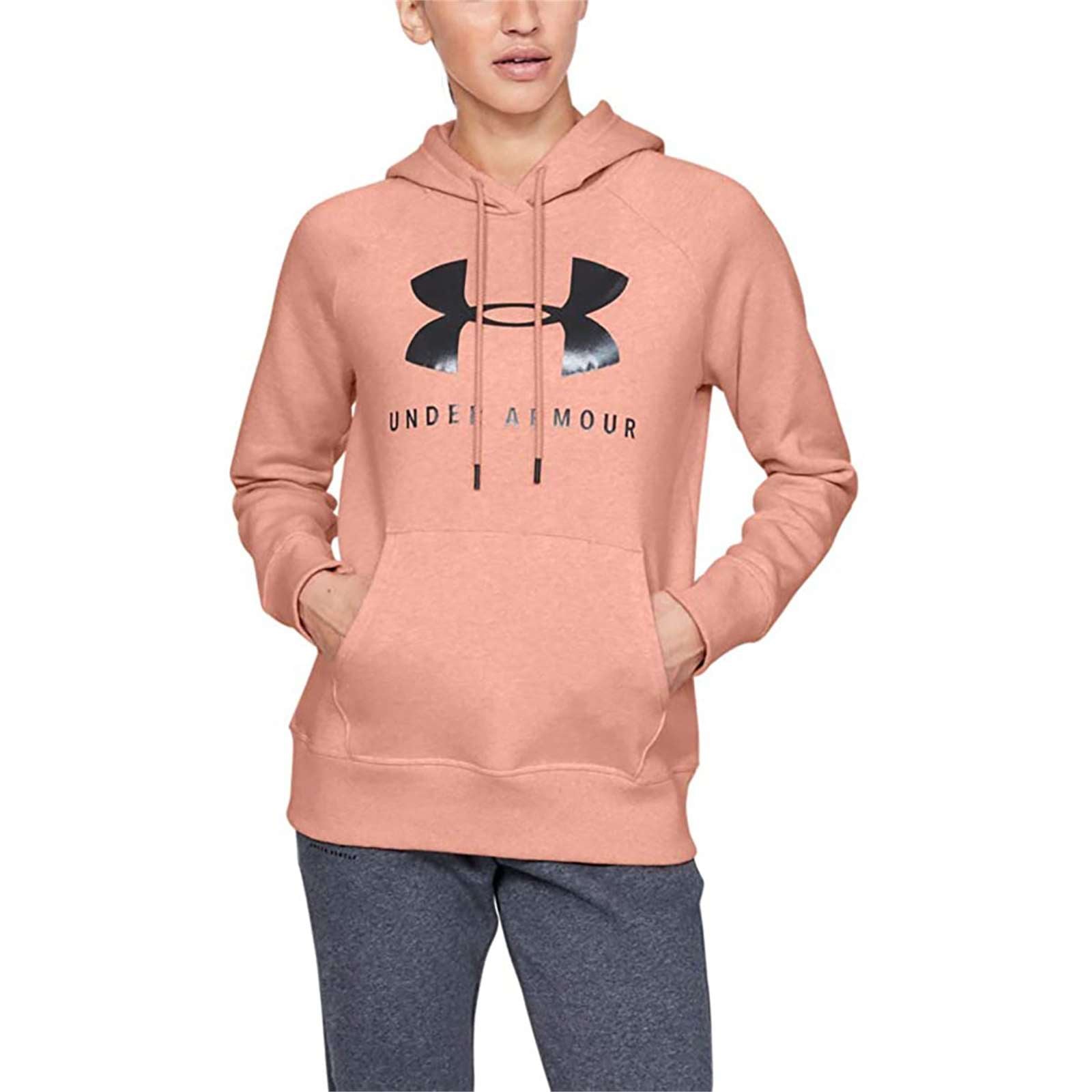 Under Armour Women Rival Fleece Sportstyle Graphic Hoodie