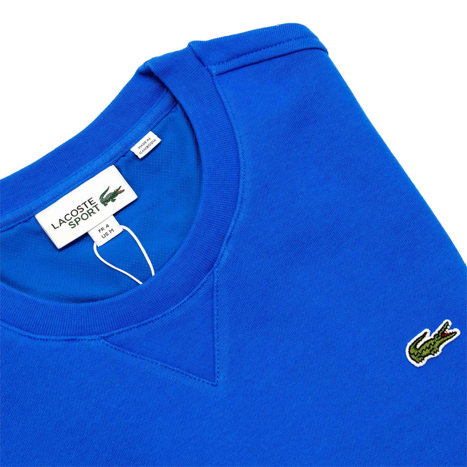 Lacoste Men Sport Cotton Blend Fleece Sweatshirt