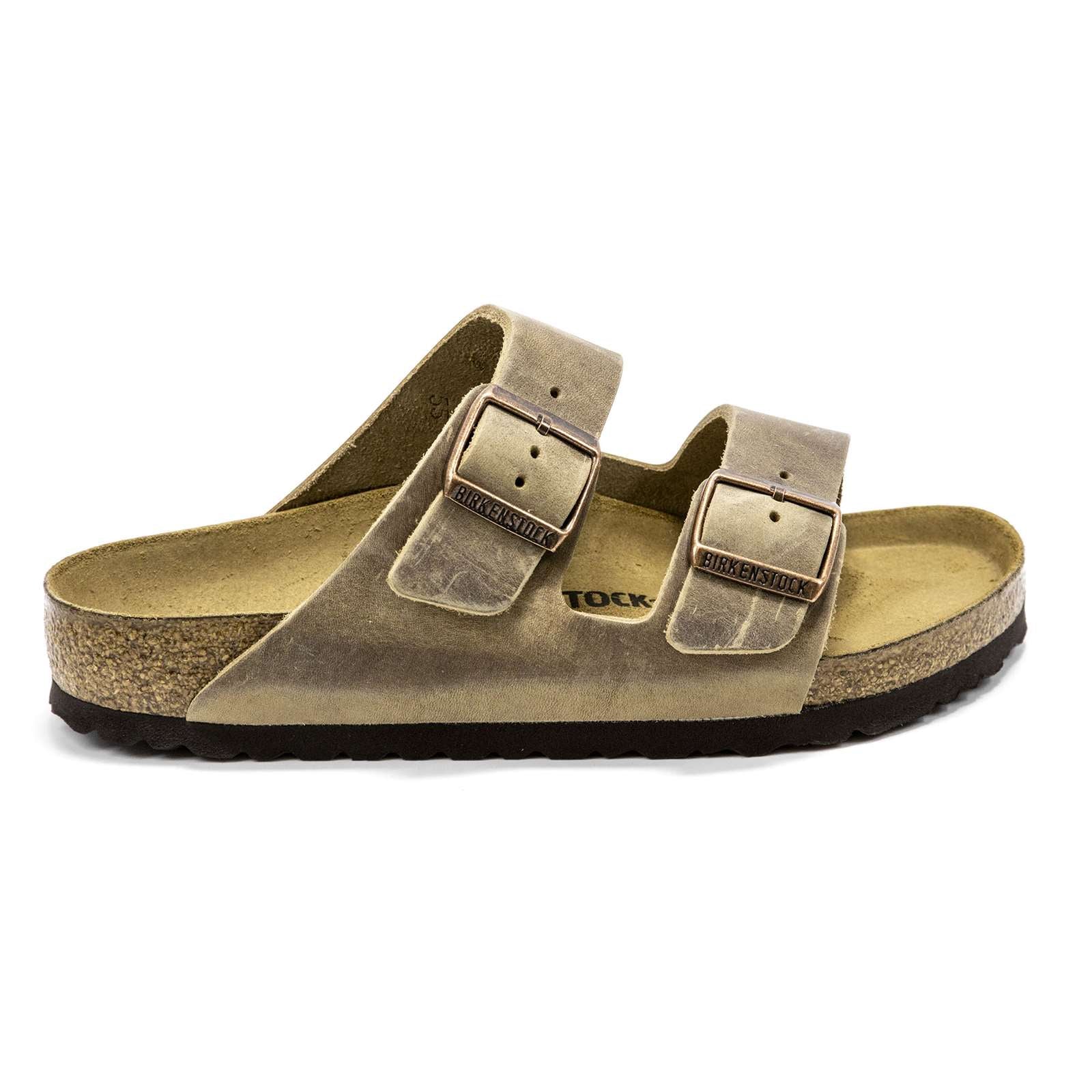 Birkenstock Men Arizona Oiled Leather Sandals