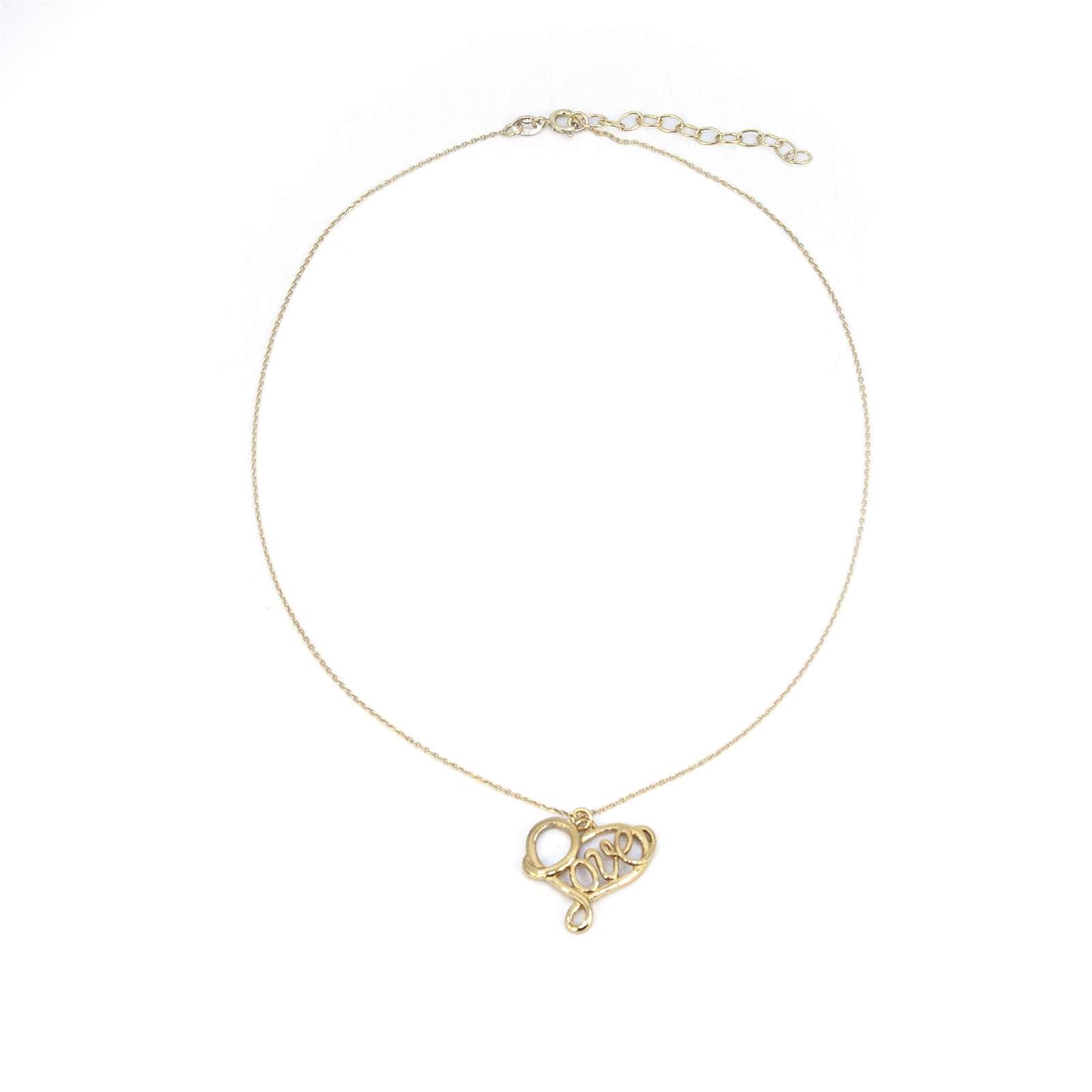 Athra Women Love Necklace With Extension