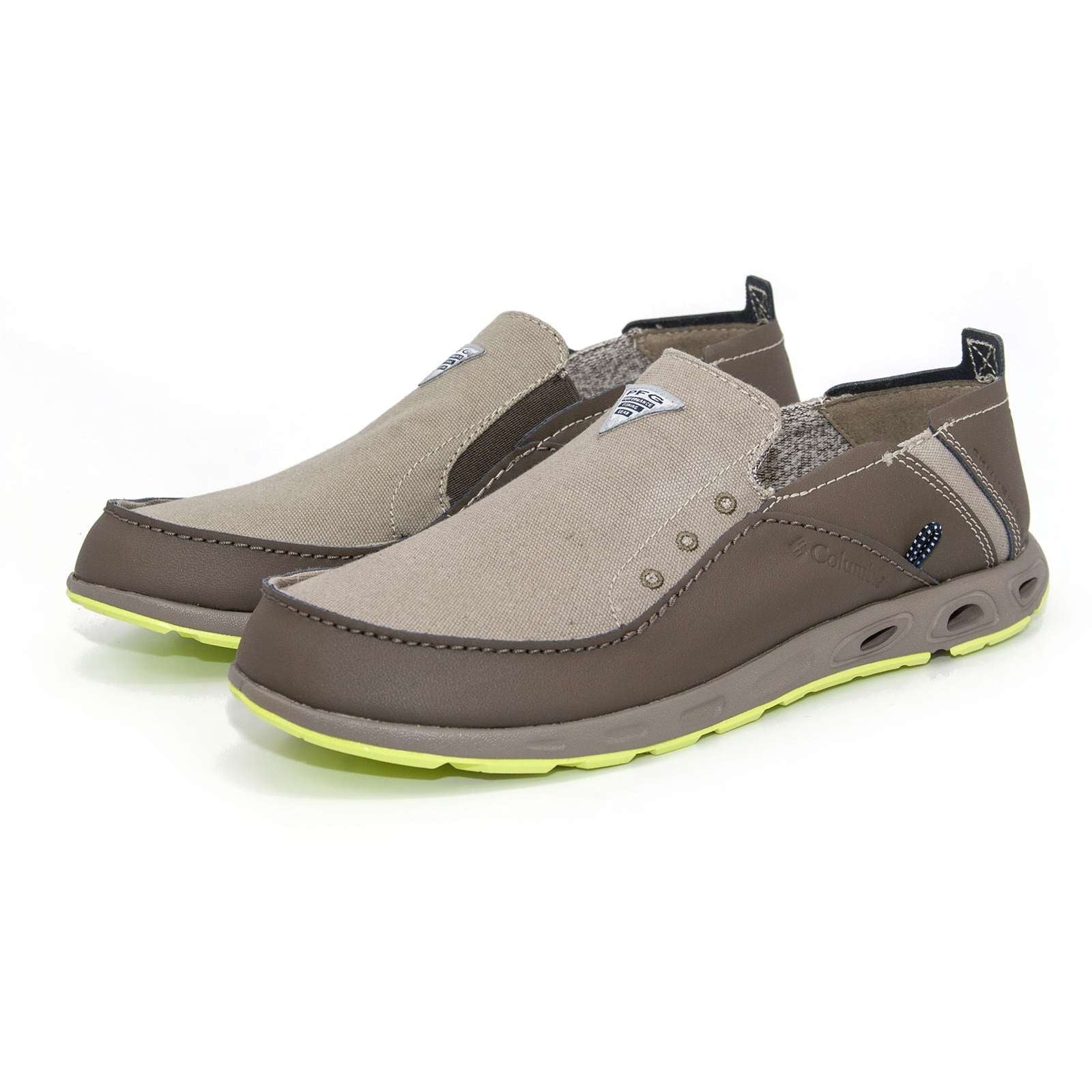 Columbia Men Bahama Vent Pfg Print Slip-On Boat Shoe