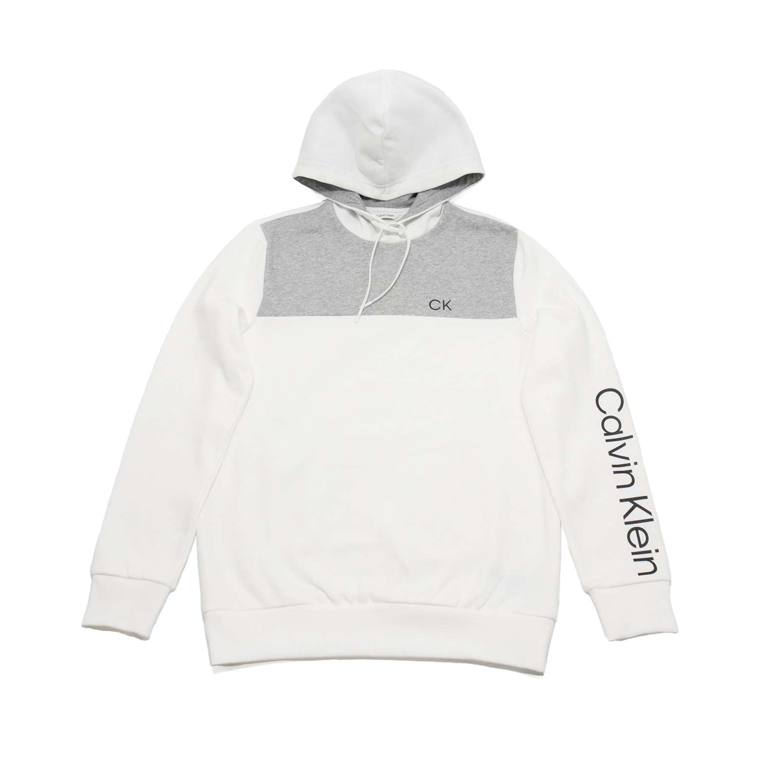 Calvin Klein Men Long Sleeve Colorblock Pullover Hoodie