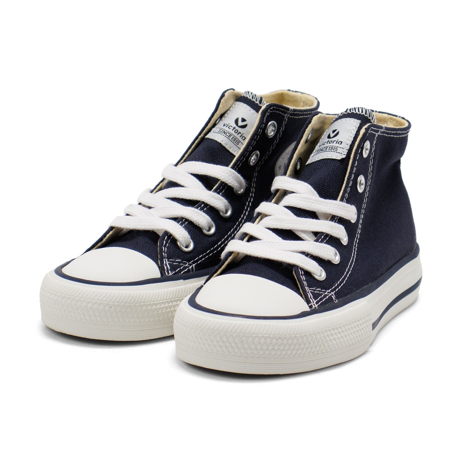 Victoria Boy High-Top Lace-Up Sneakers