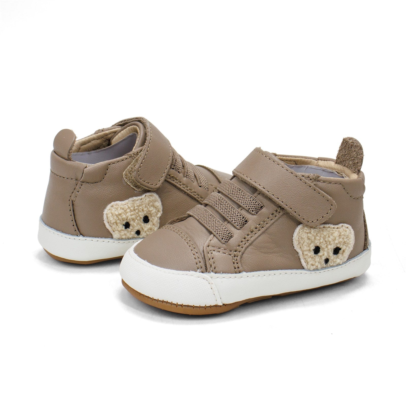 Old Soles Toddler Ted Baby Bear Embroidered High-Top Sneaker