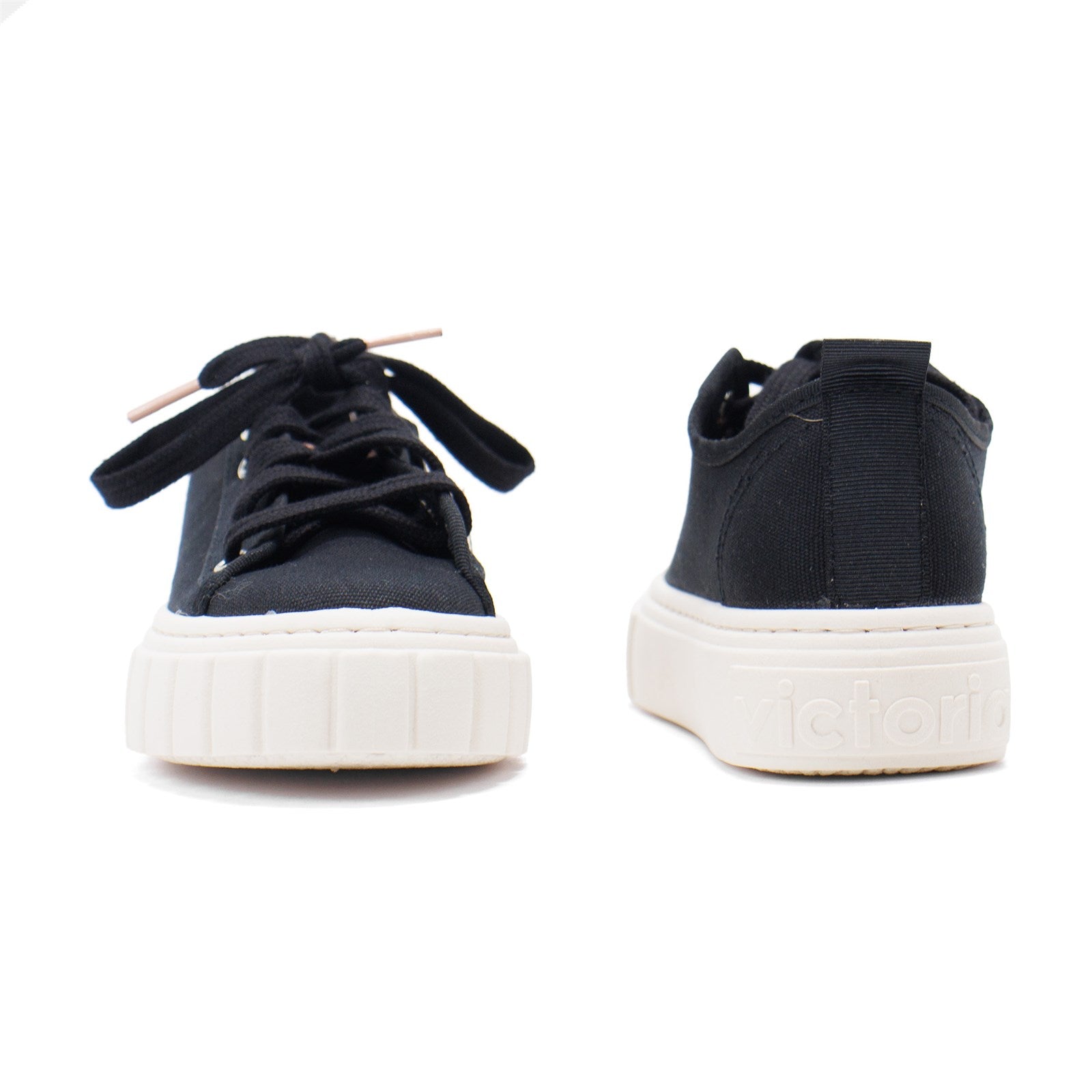 Victoria Girl Abril Canvas Platform Sneakers