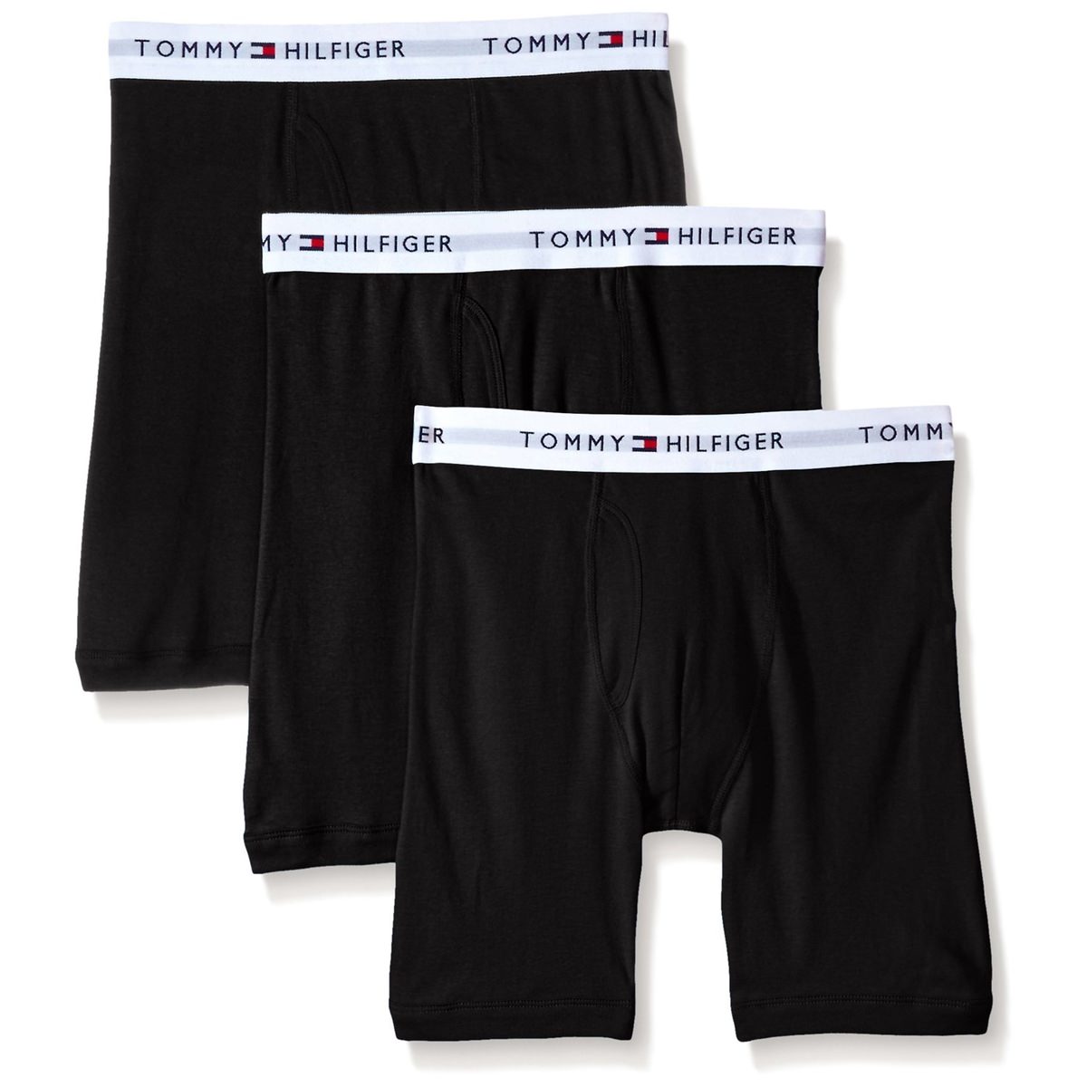 Tommy Hilfiger Men 3-Pack Cotton Boxer Brief 09Te001001